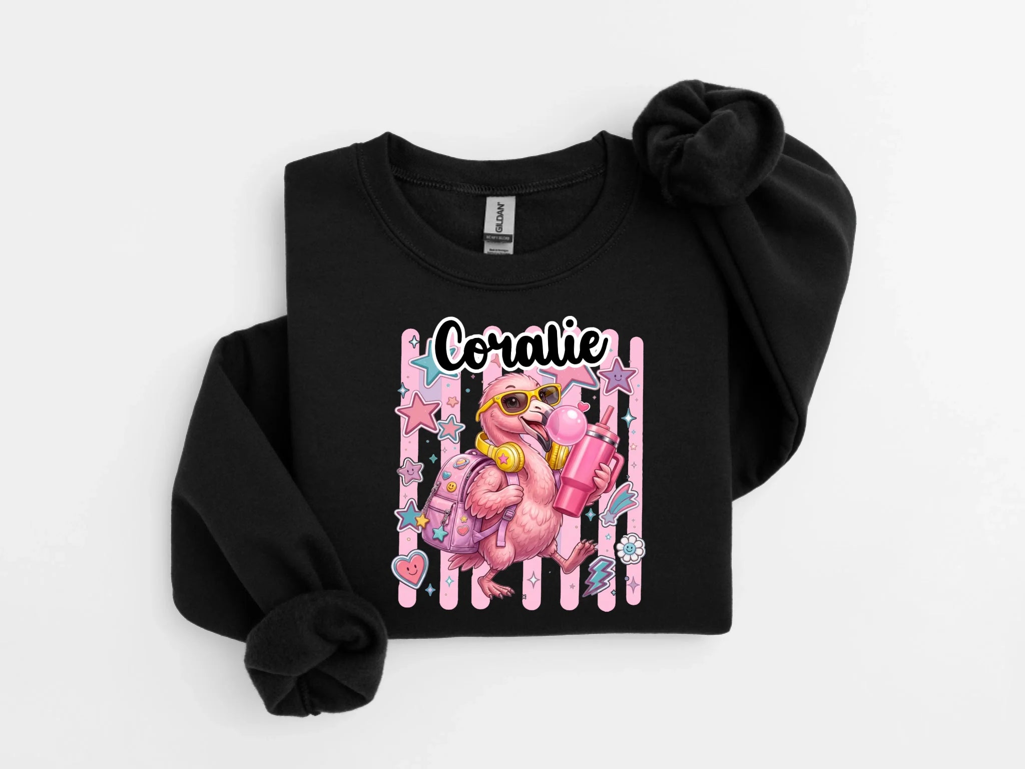 ParadiseMockups_Gildan_18000_FlatLay_Black_WhiteBG_1
