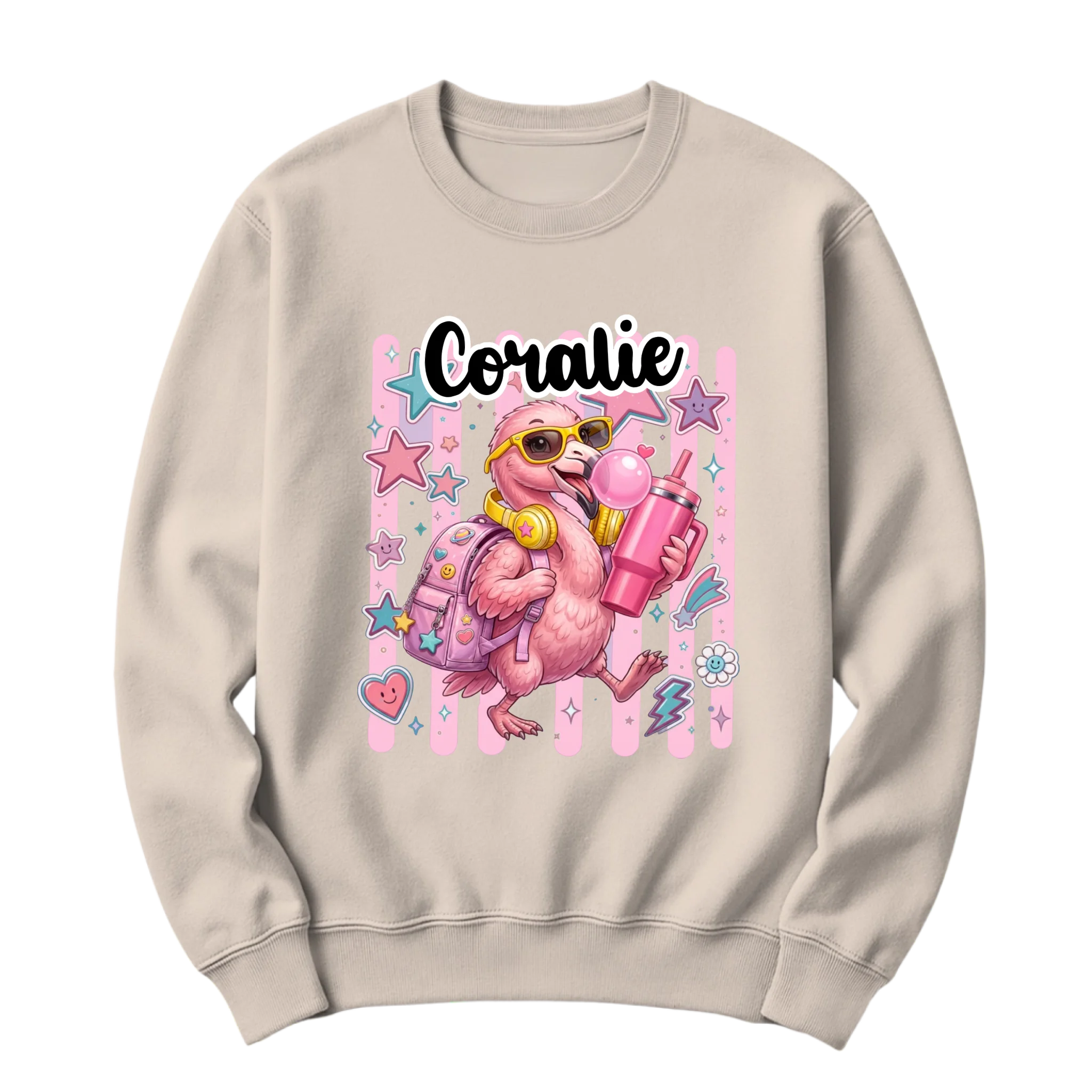 crewneck blanc