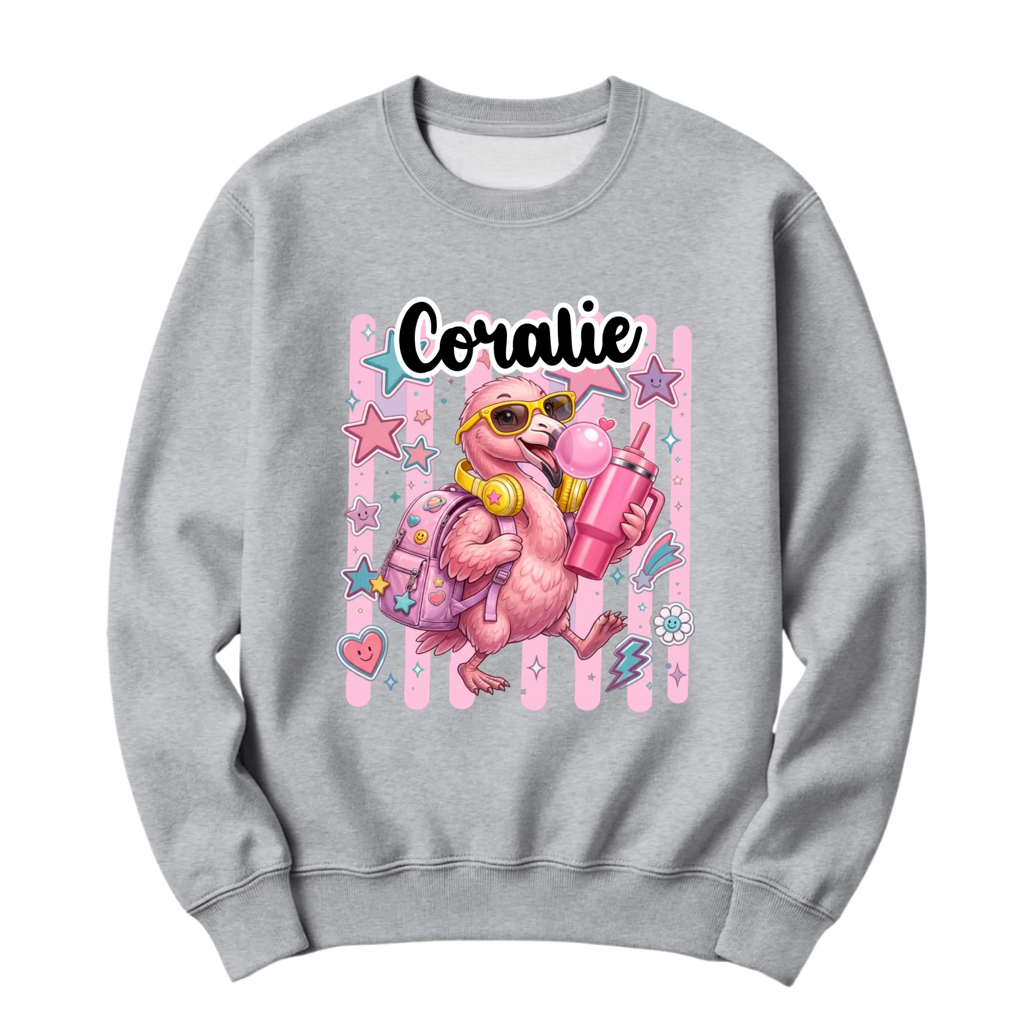 crewneck blanc