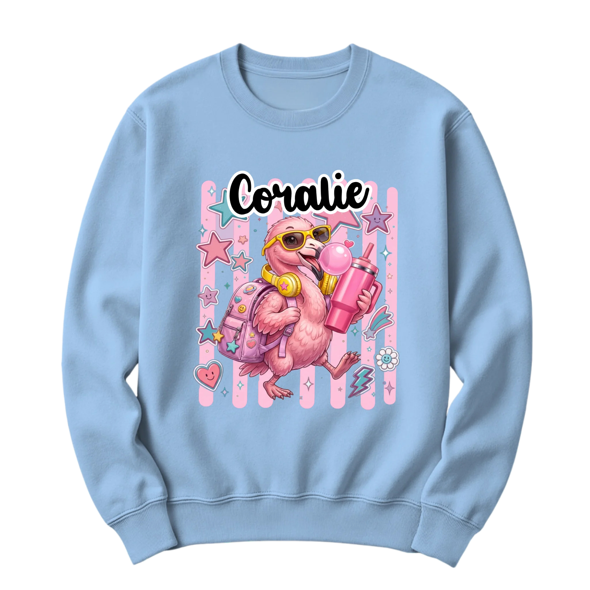 crewneck blanc