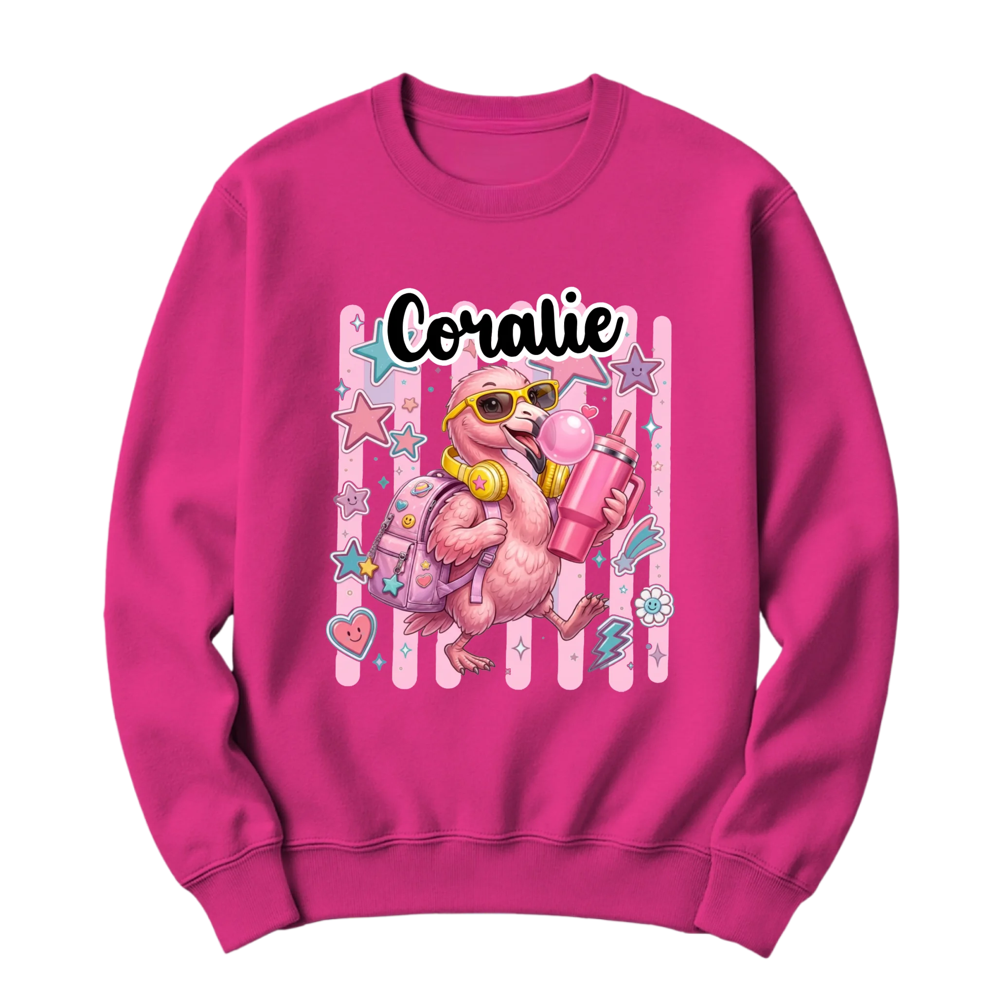 crewneck blanc