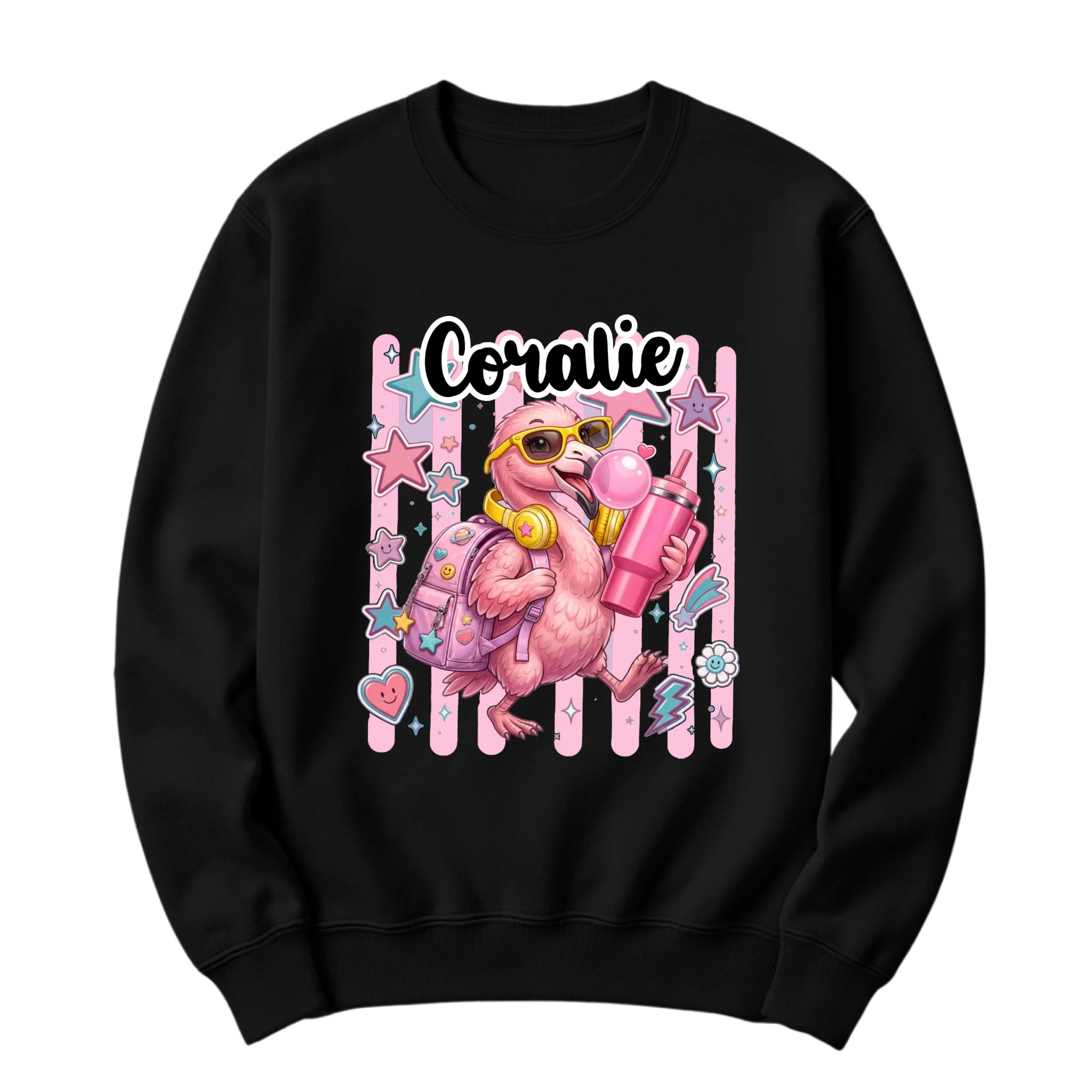 crewneck blanc