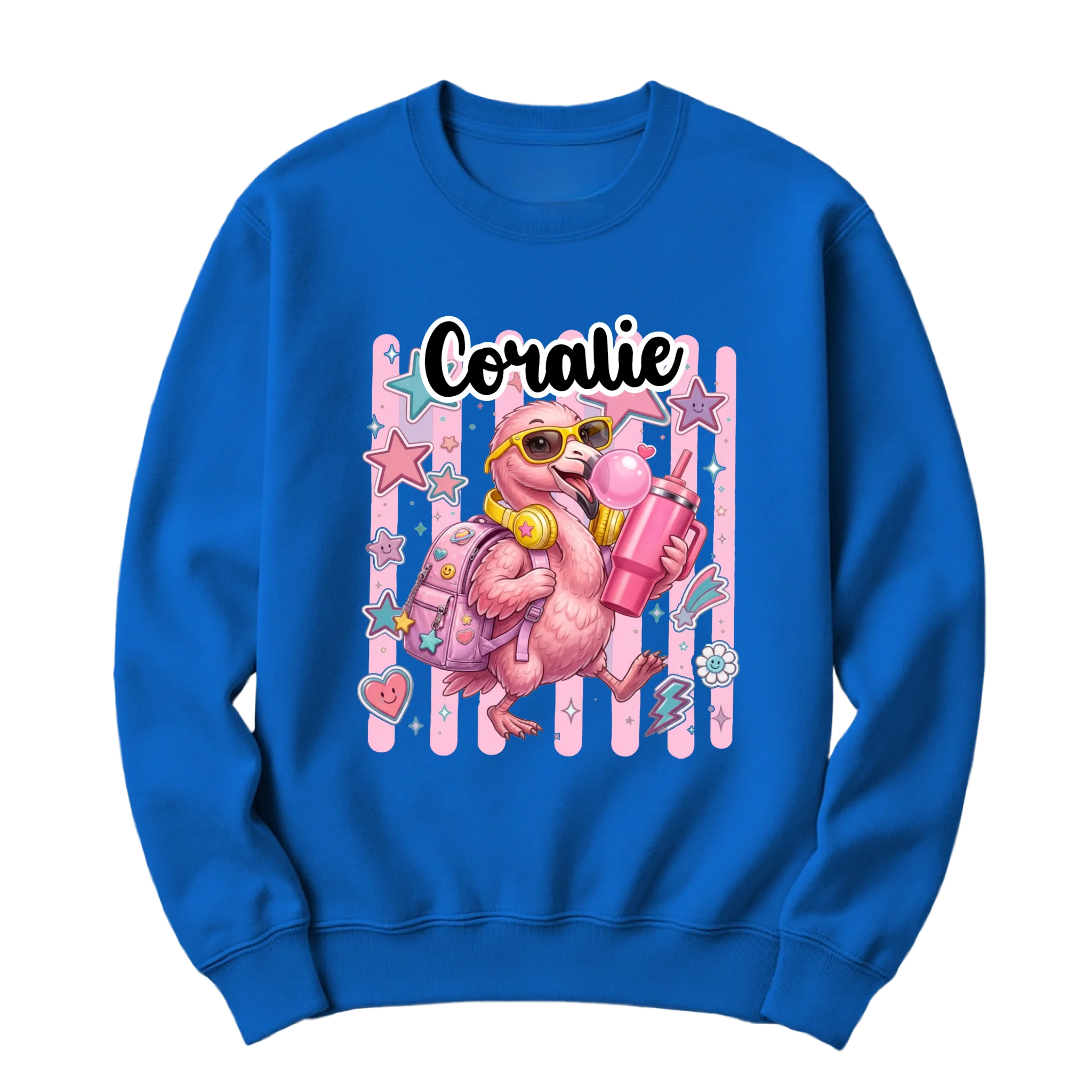 crewneck blanc
