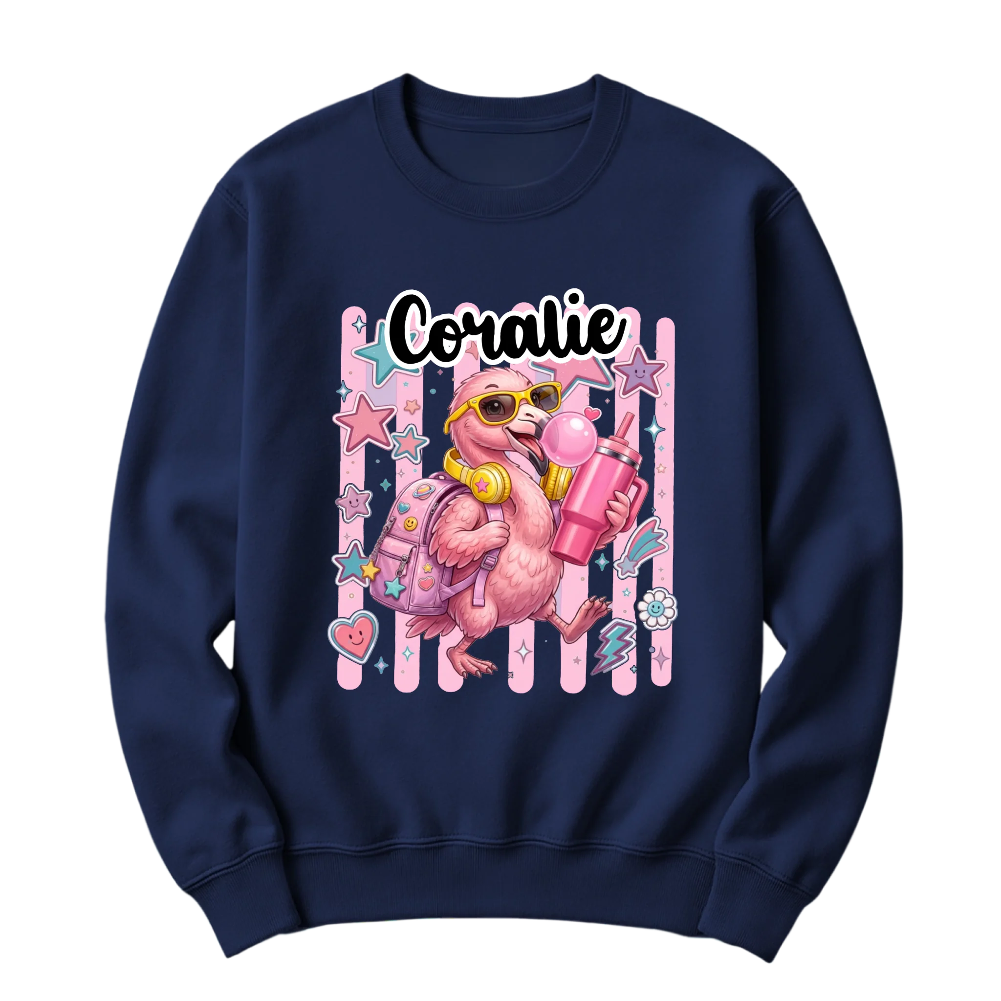 crewneck blanc