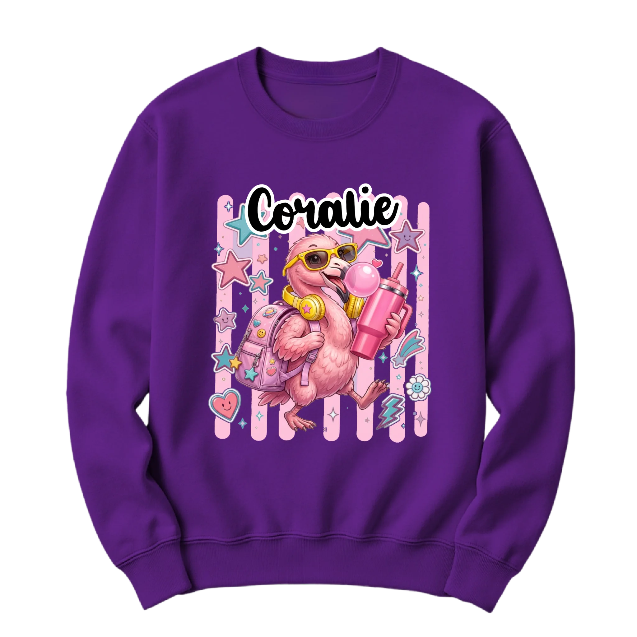 crewneck blanc