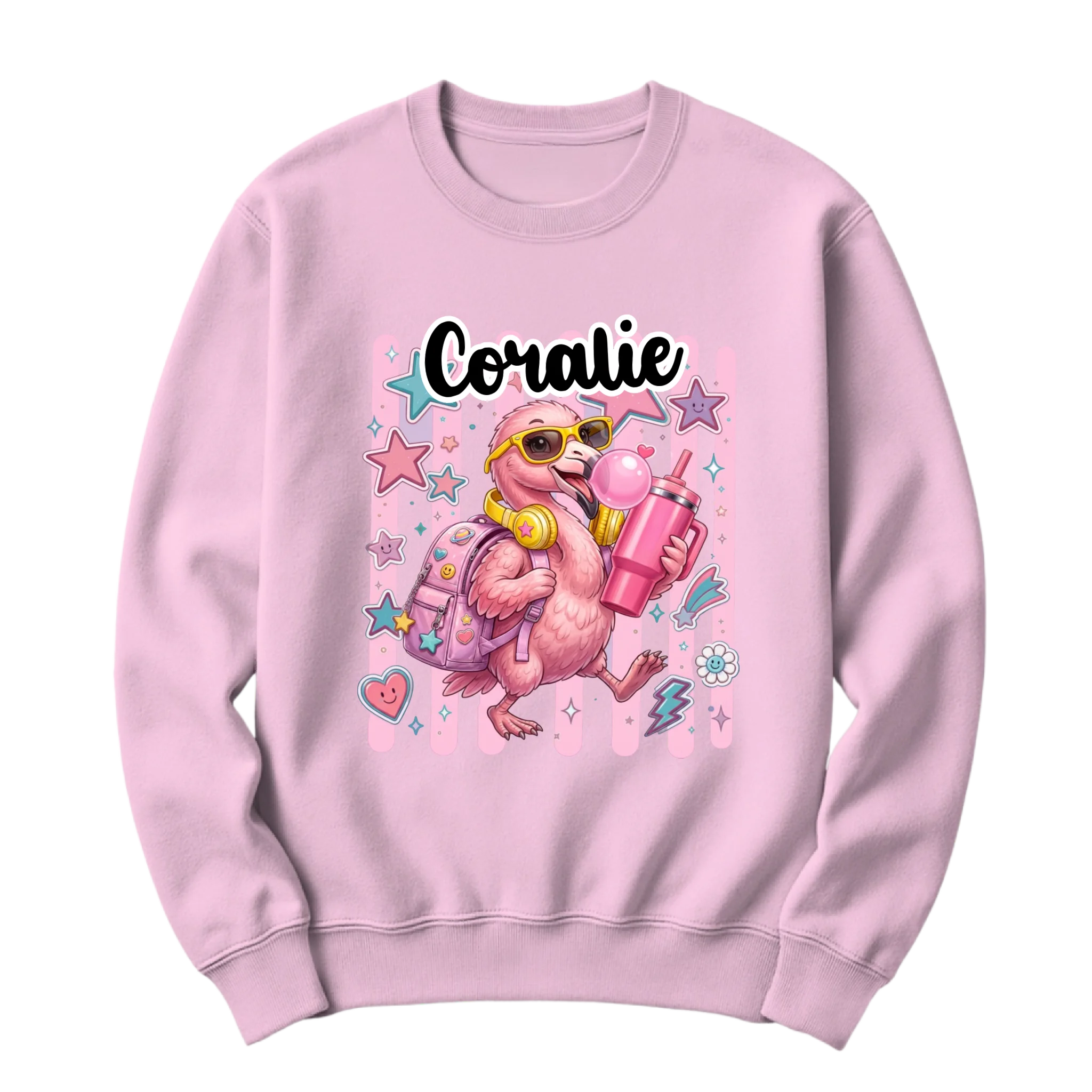 crewneck blanc
