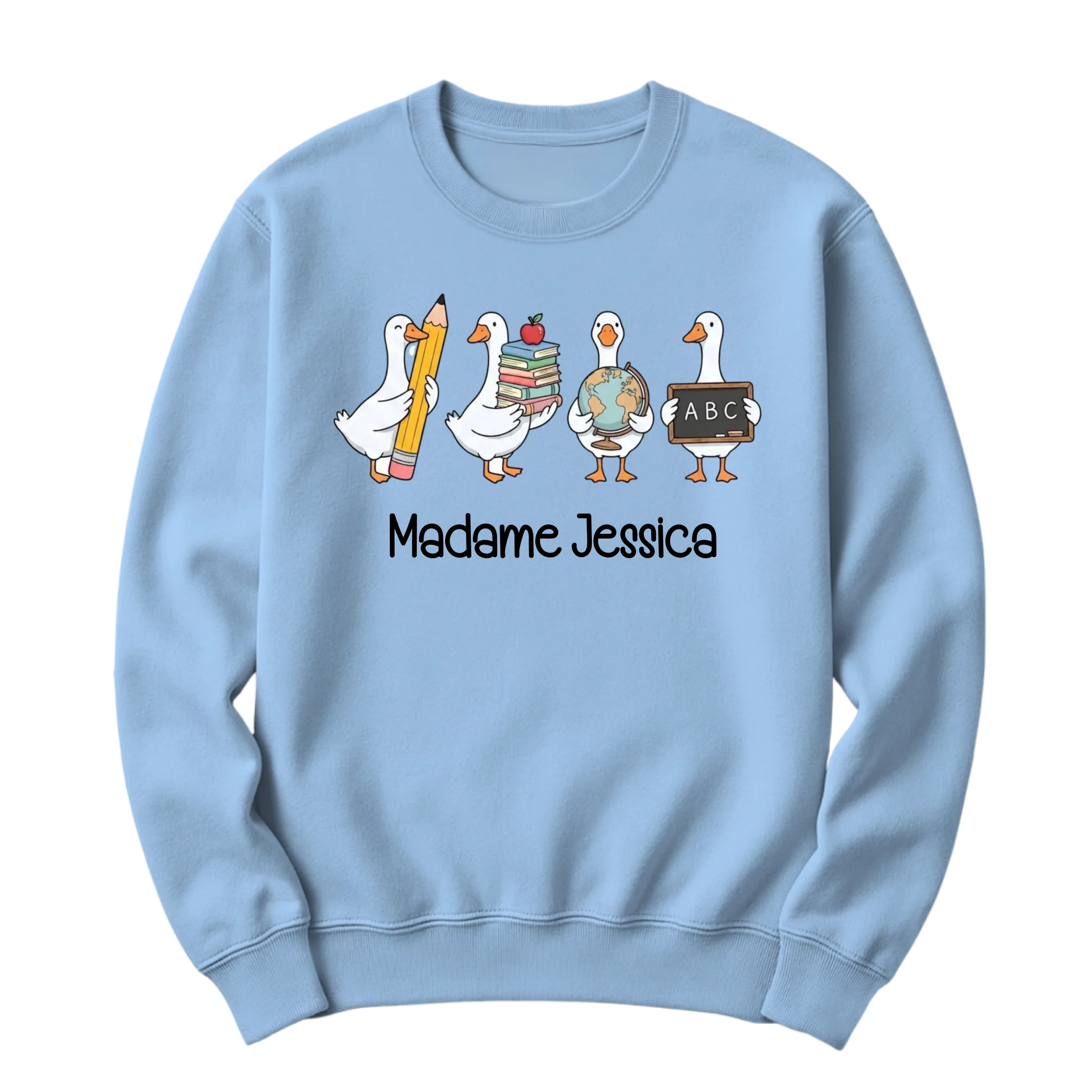 crewneck blanc