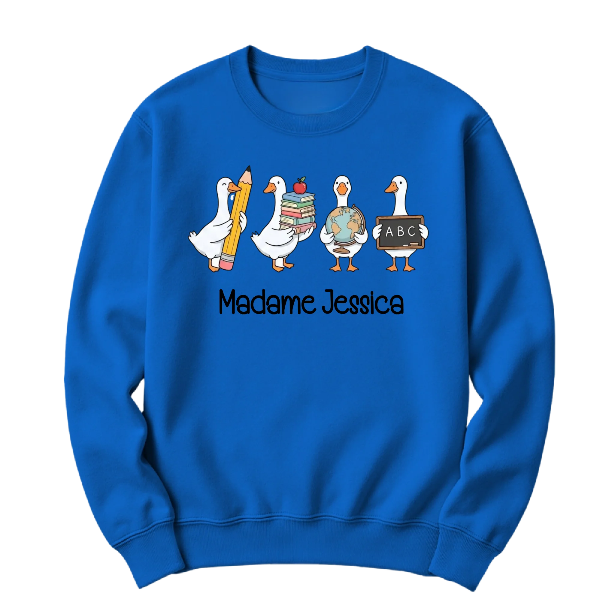 crewneck blanc