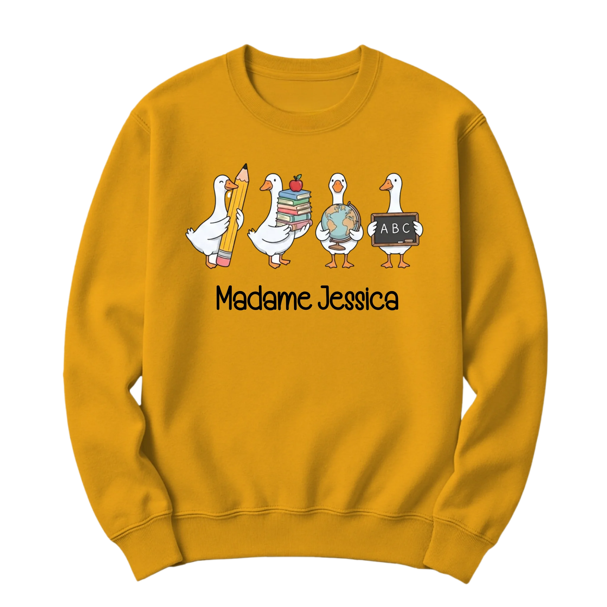 crewneck blanc
