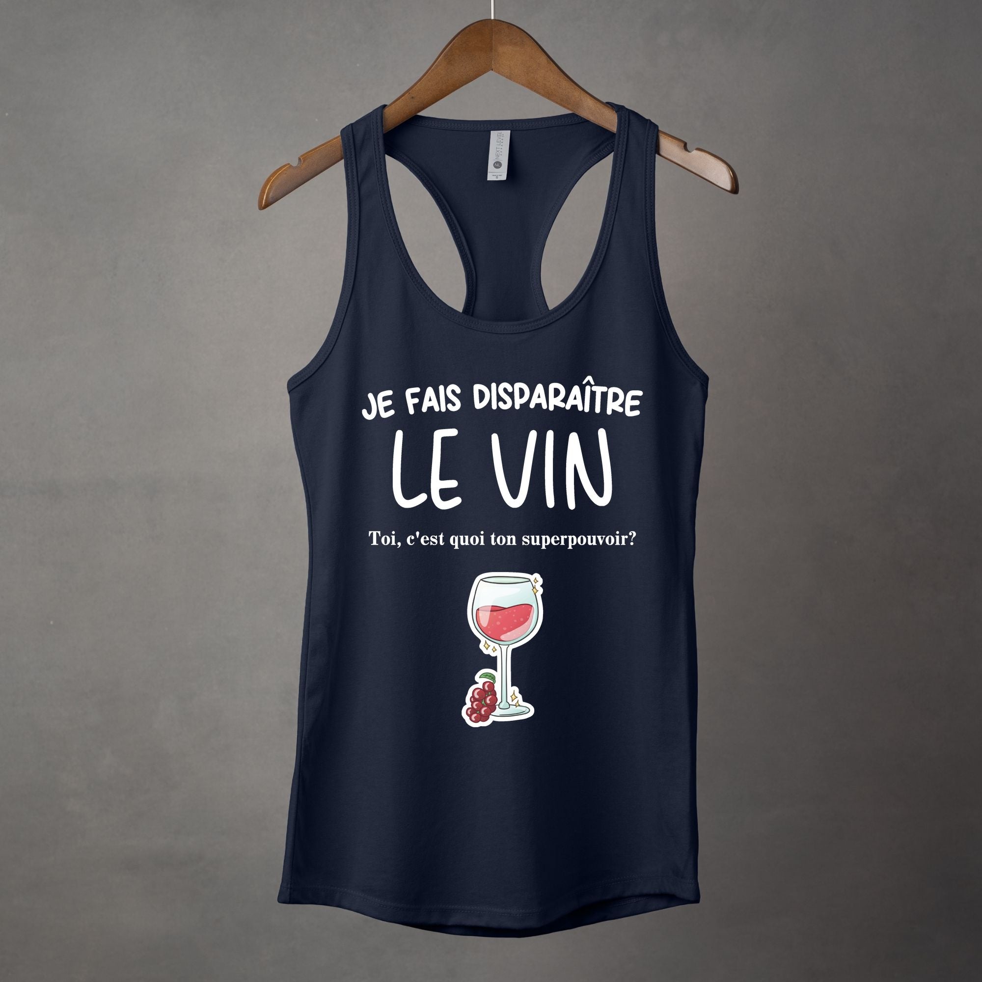 Camisole Je fais disparaître le Vin