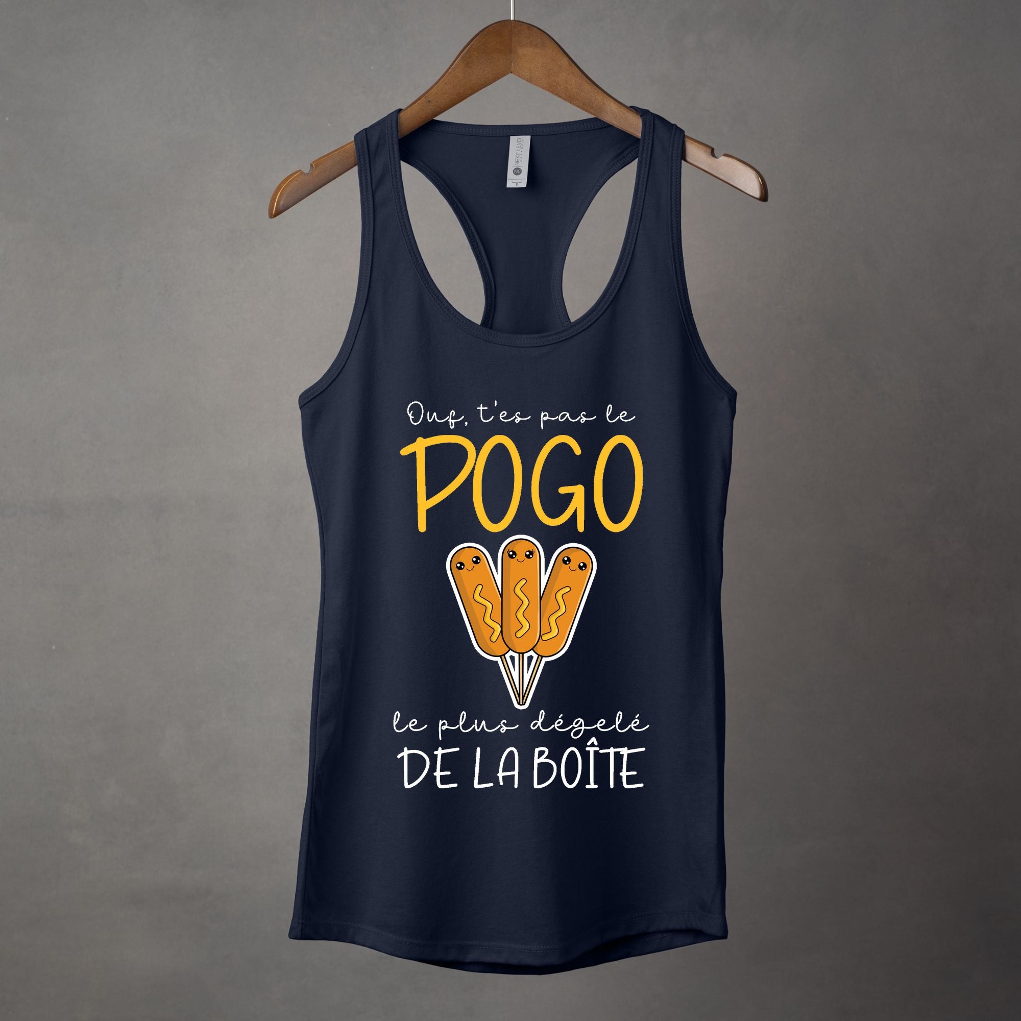 Camisole Ouf t'est pas le Pogo le plus dégelé