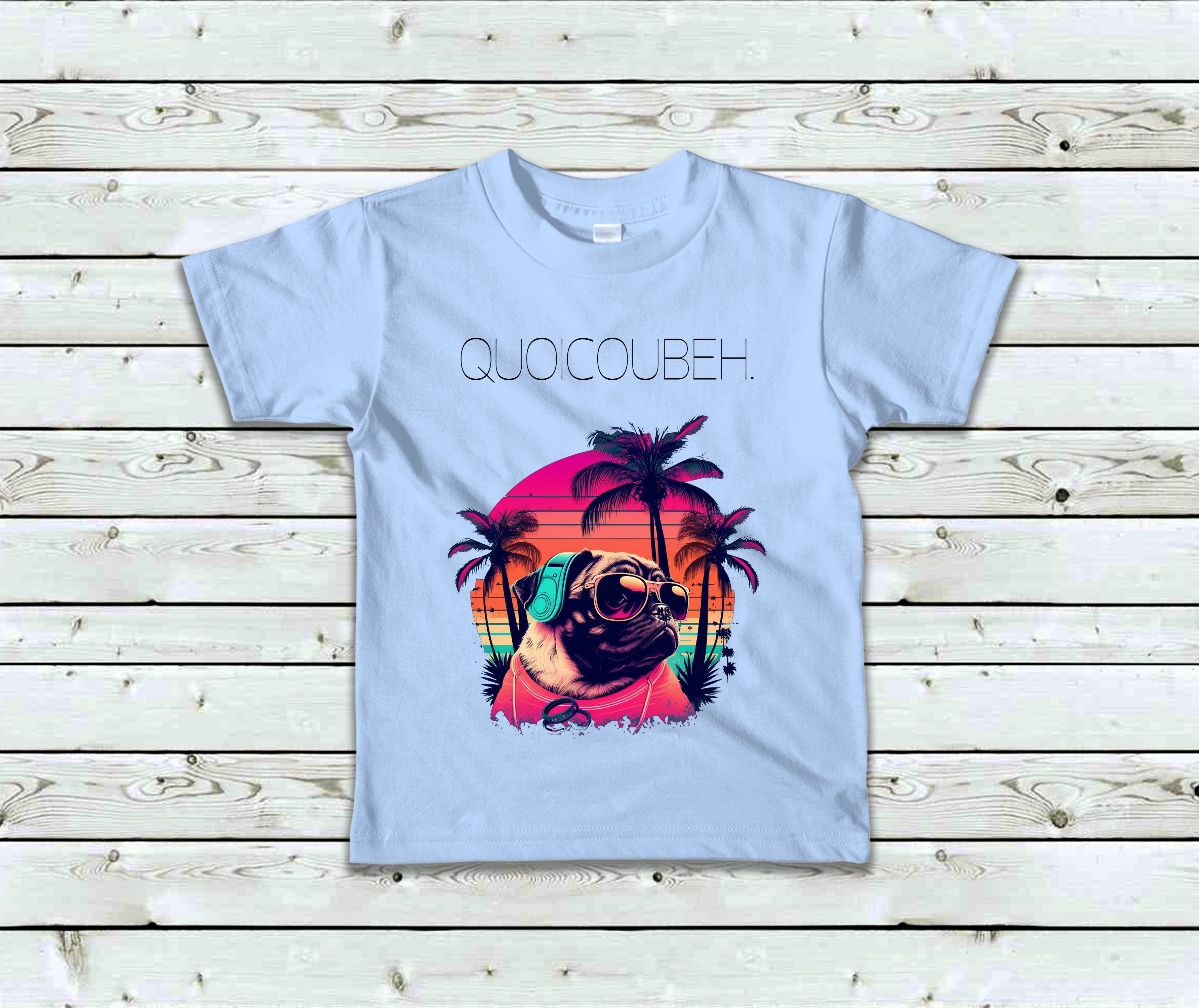 T-Shirt Enfant Quoicoubeh Pug