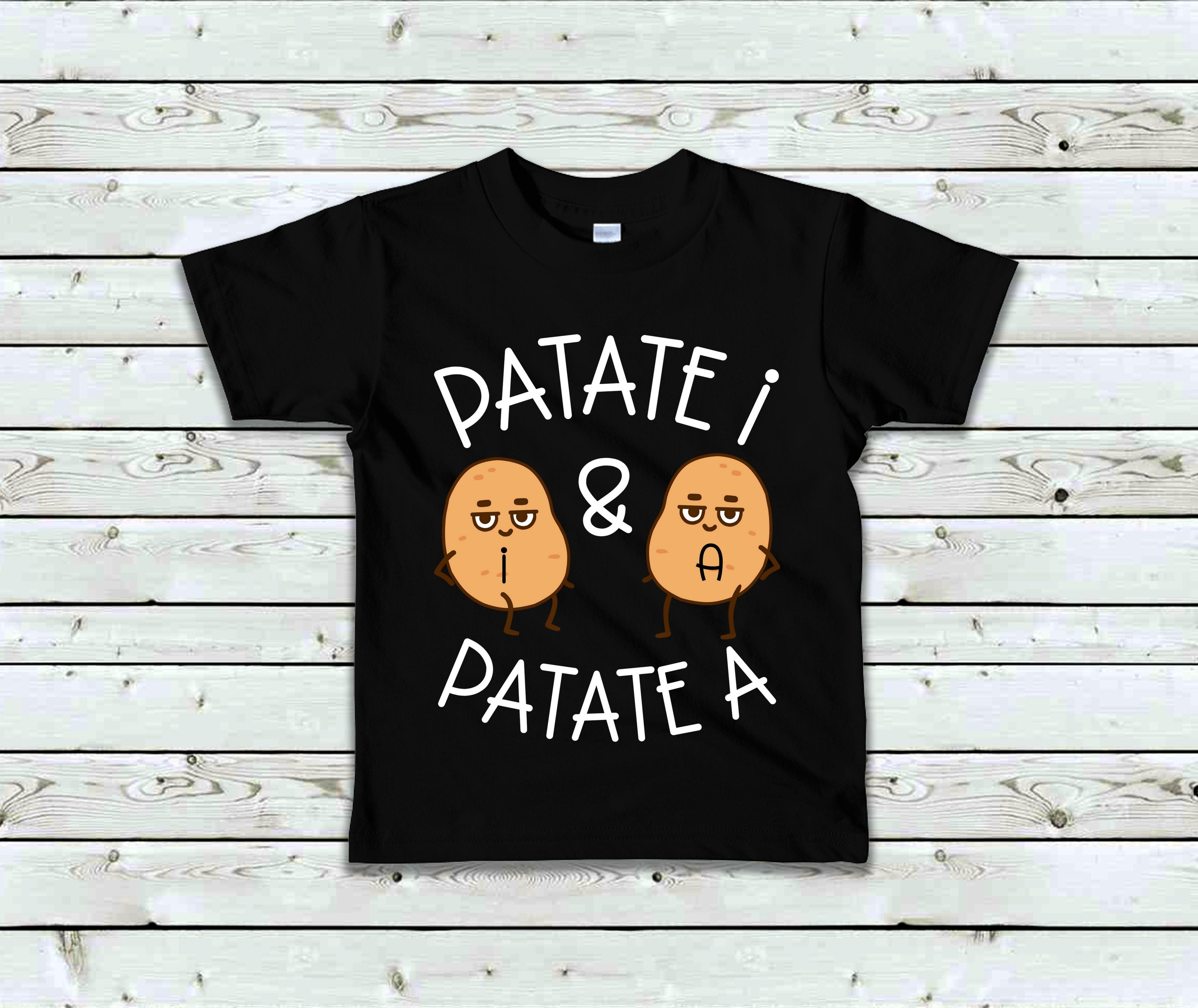 T-Shirt Patate i et Patate A