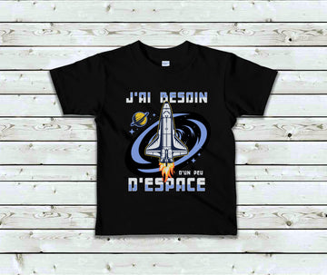 T-Shirt Enfant J'ai besoin d'un peu d'espace