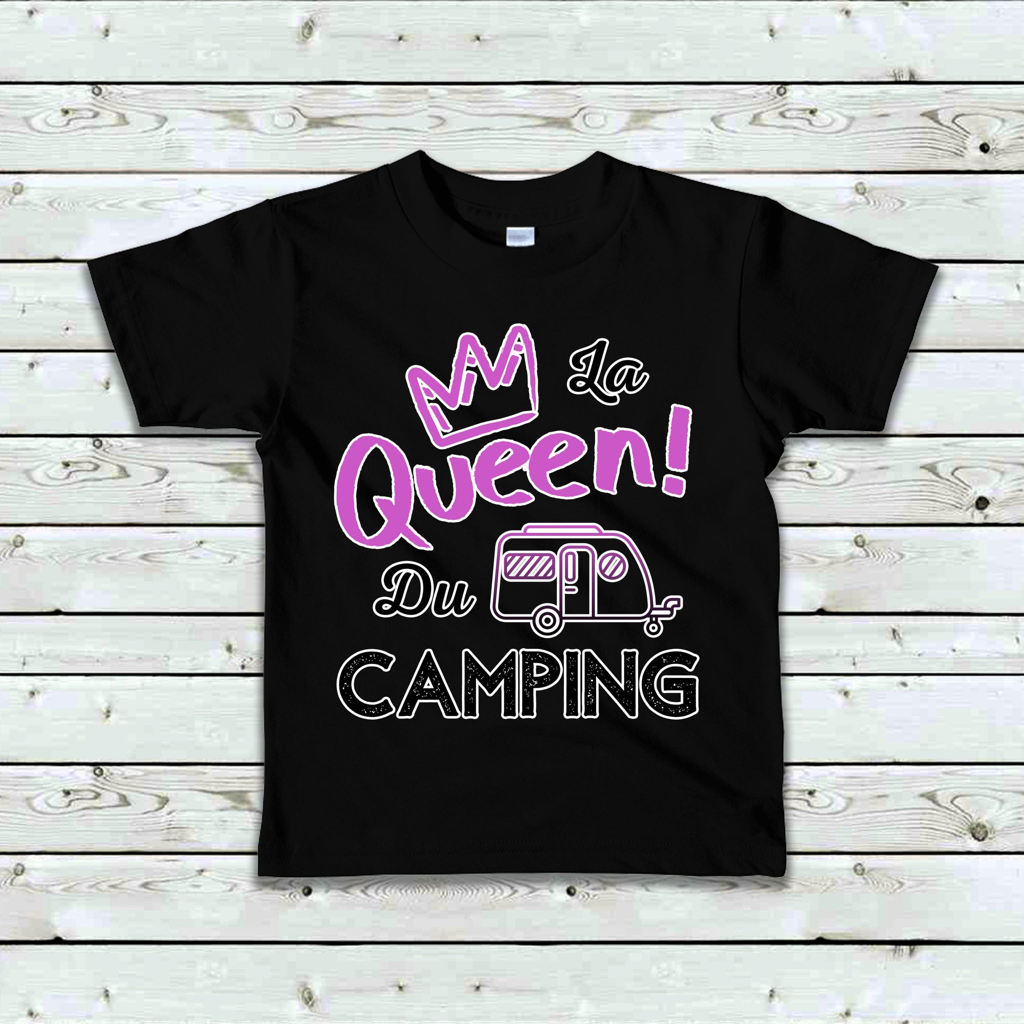 T-Shirt La Queen du Camping