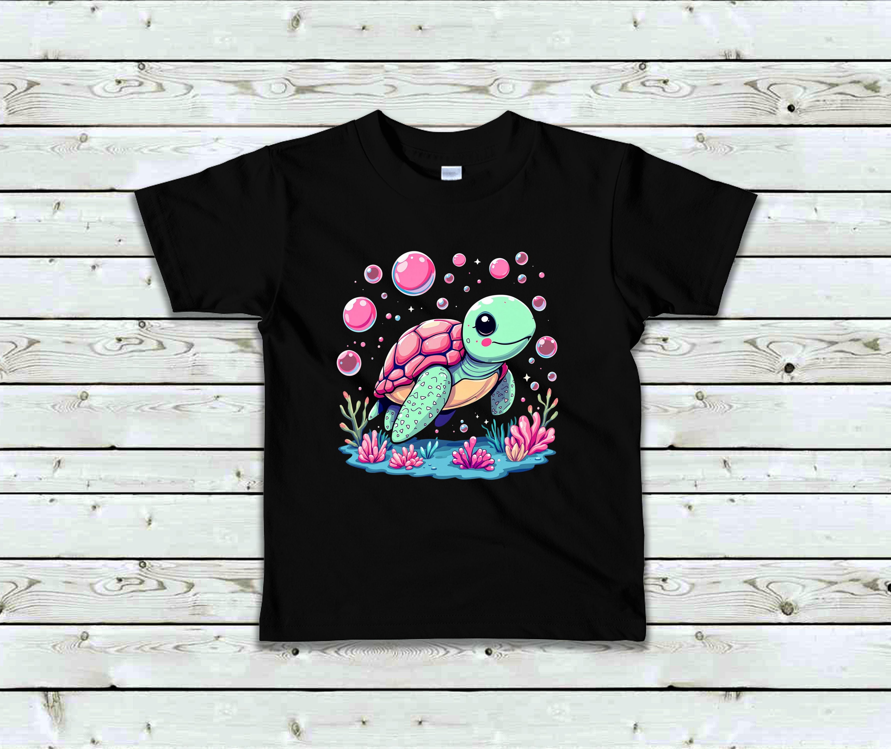 T-Shirt La tortue et ses bulles