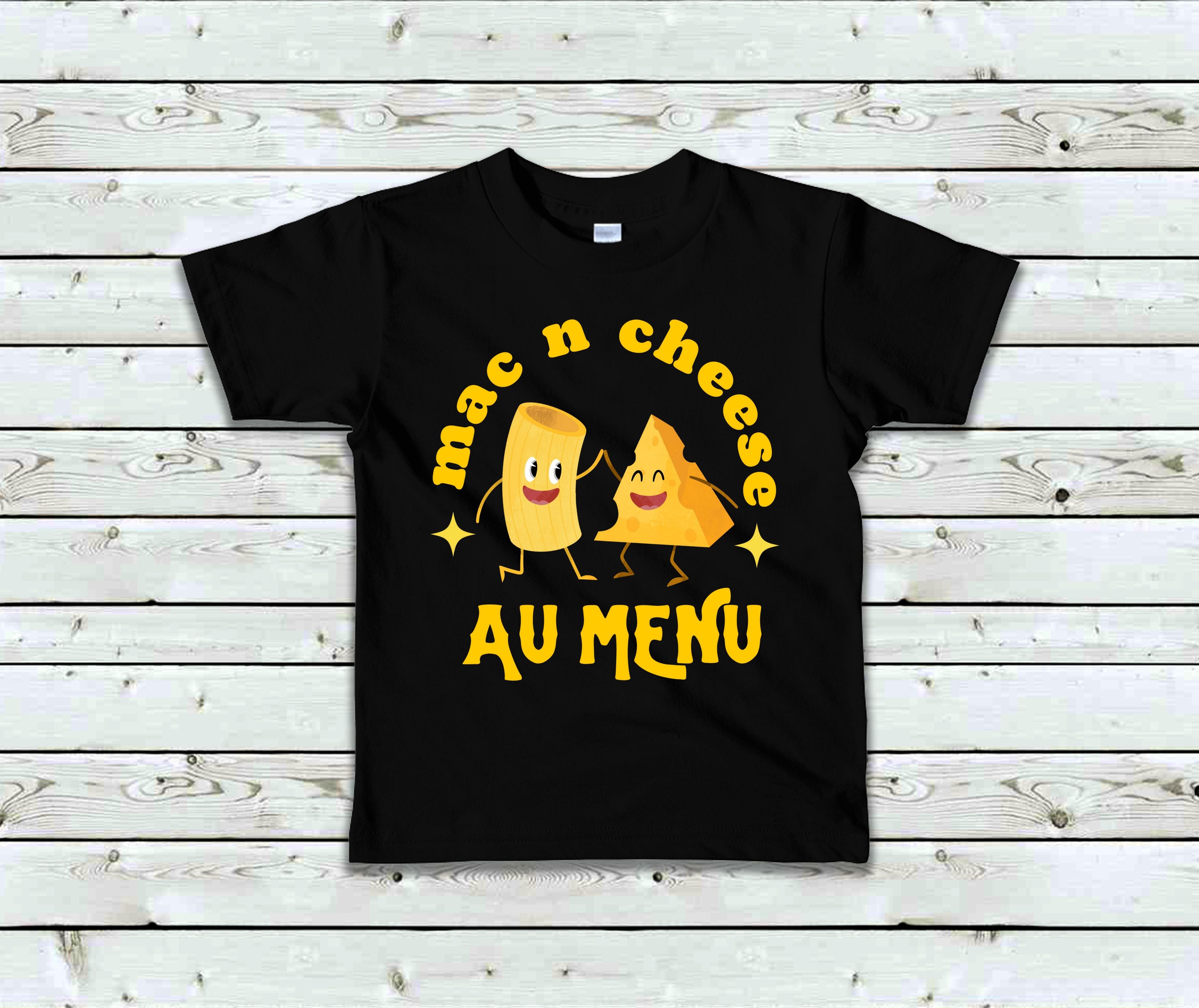 T-Shirt Enfant Mac N Cheese au menu