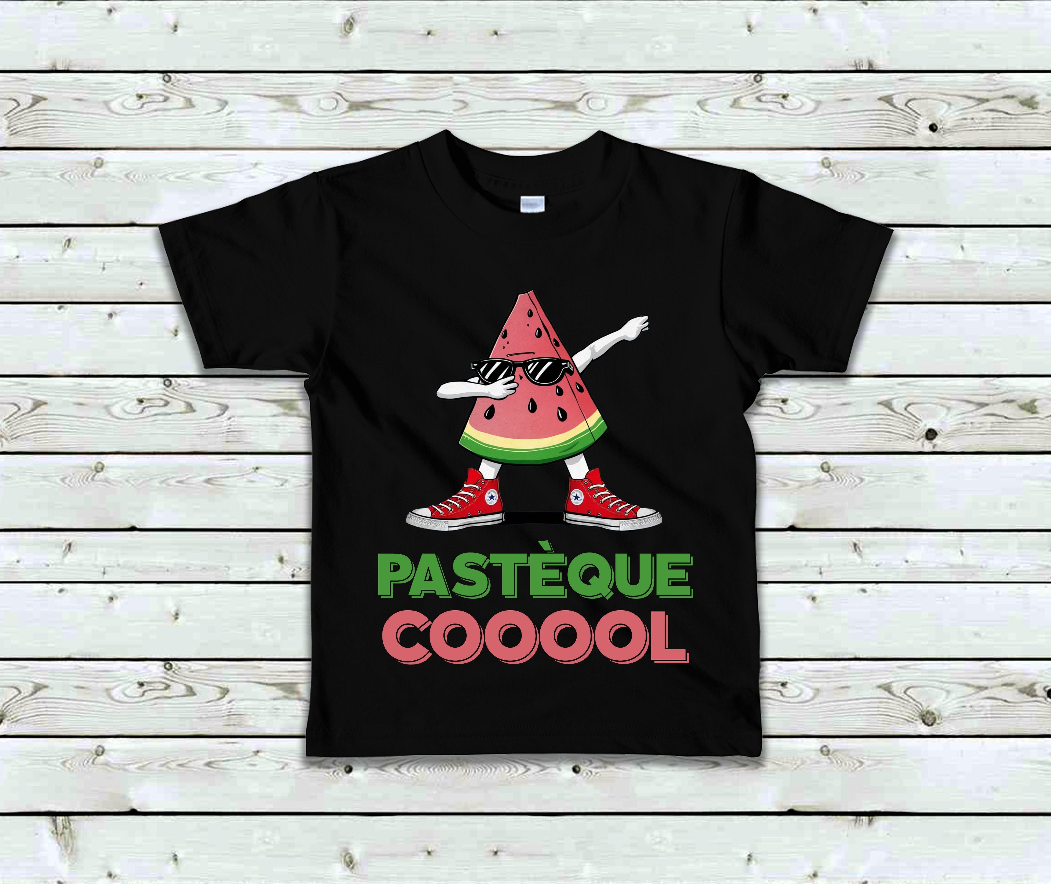 T-shirt Crop Top Femme – Blanc, Imprimé Graphique Pastèque, Taille S