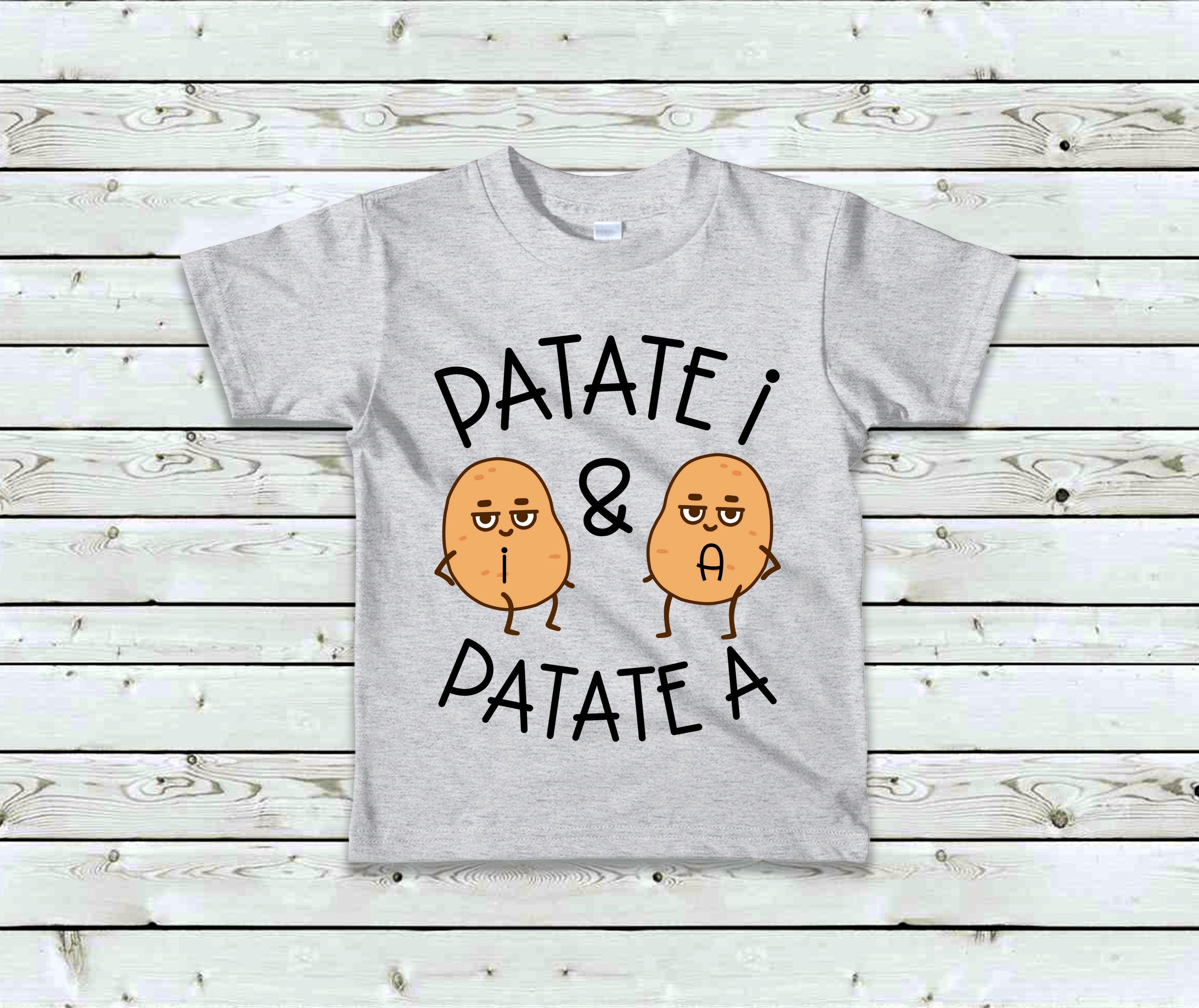 T-Shirt Patate i et Patate A