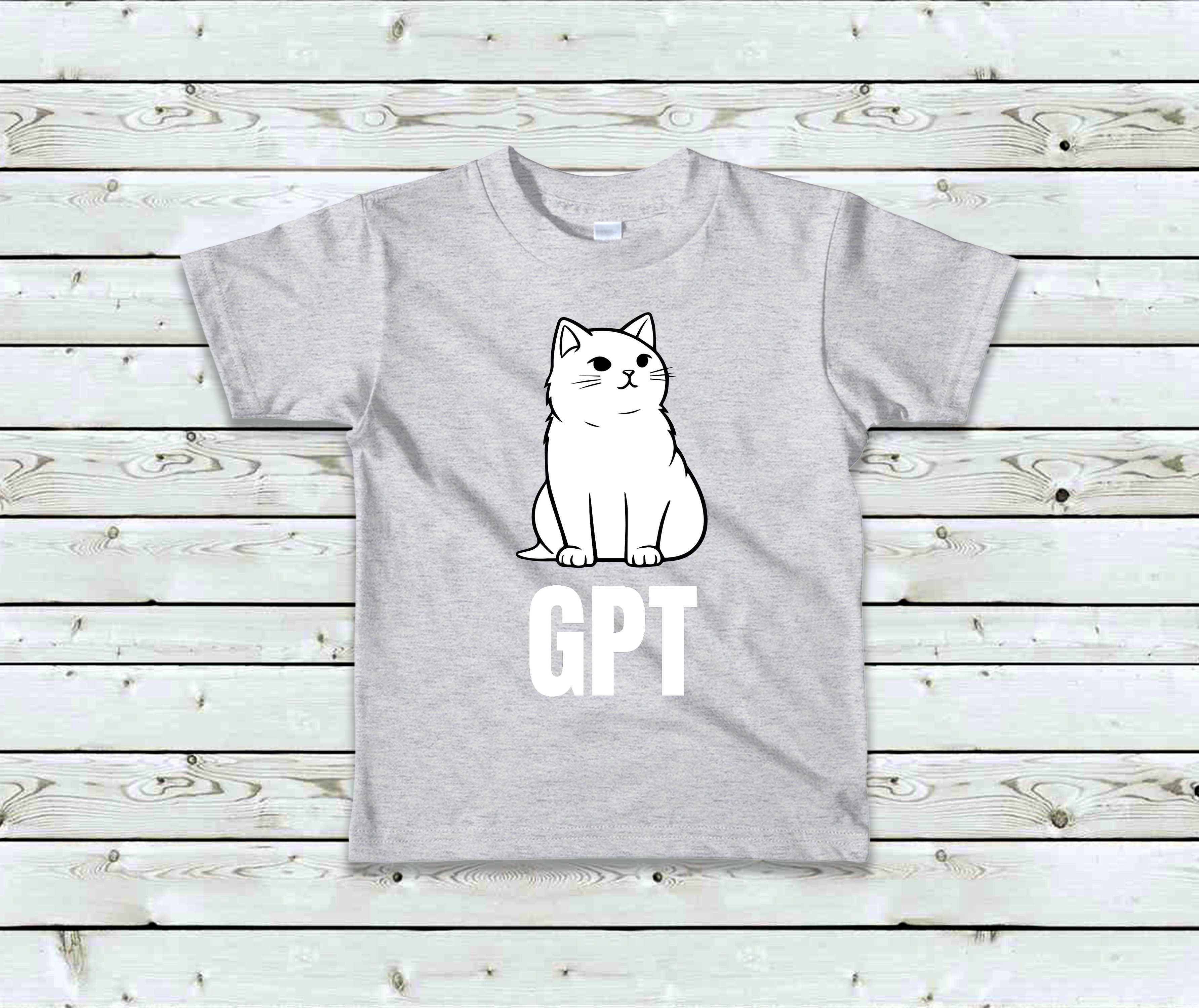T-Shirt Enfant Chat GPT