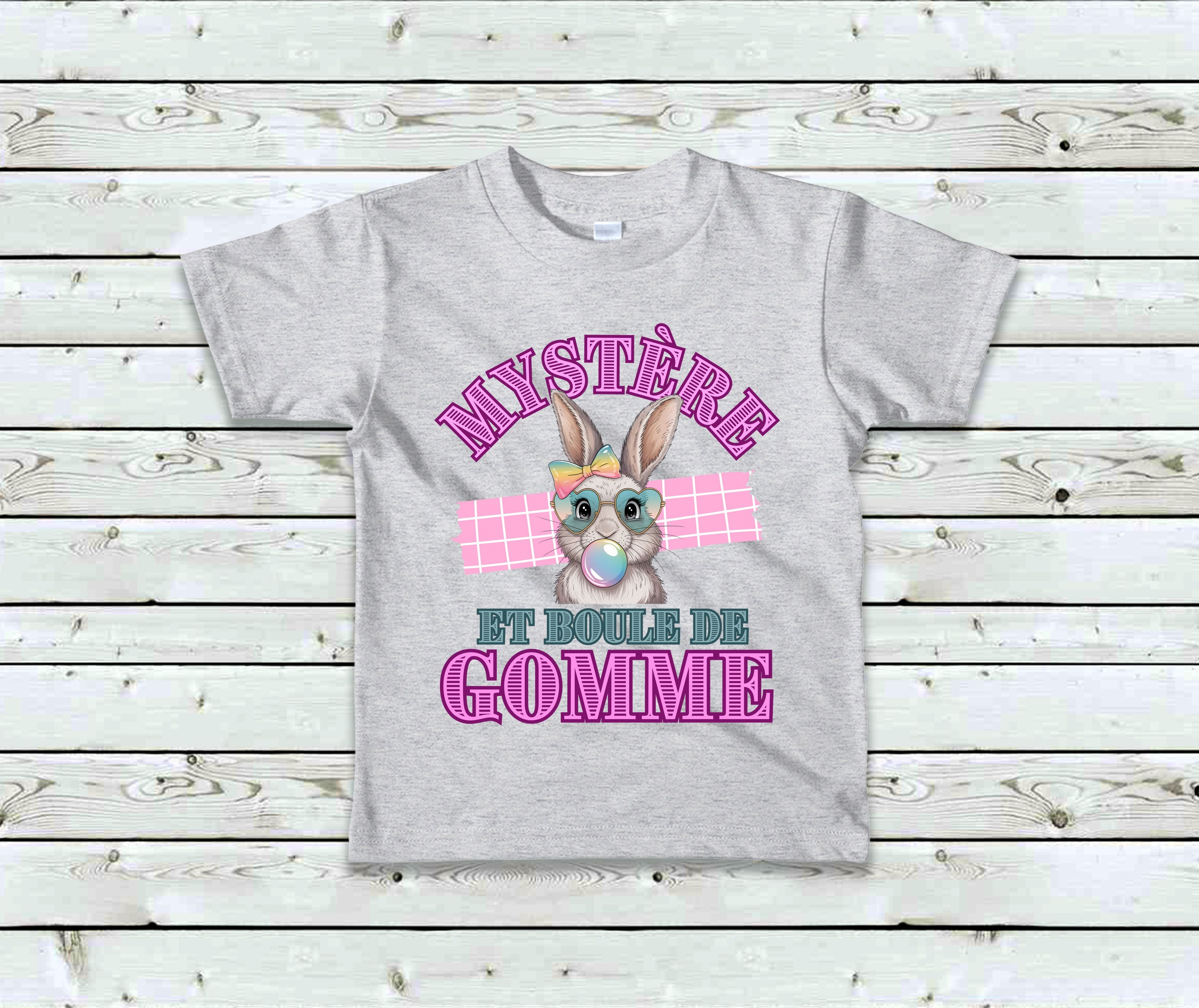 T-Shirt Enfant Mystère et boule de gomme