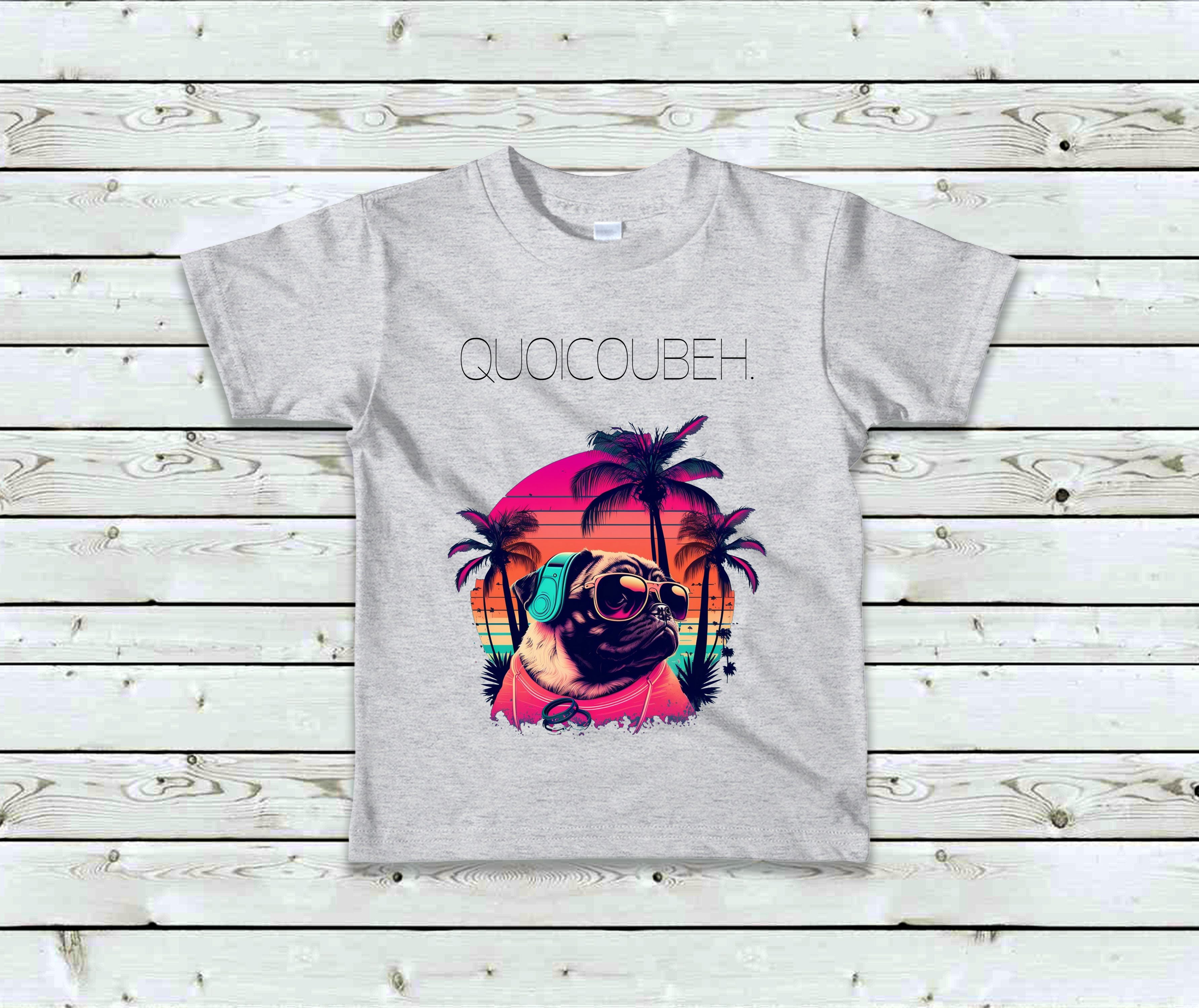 T-Shirt Enfant Quoicoubeh Pug