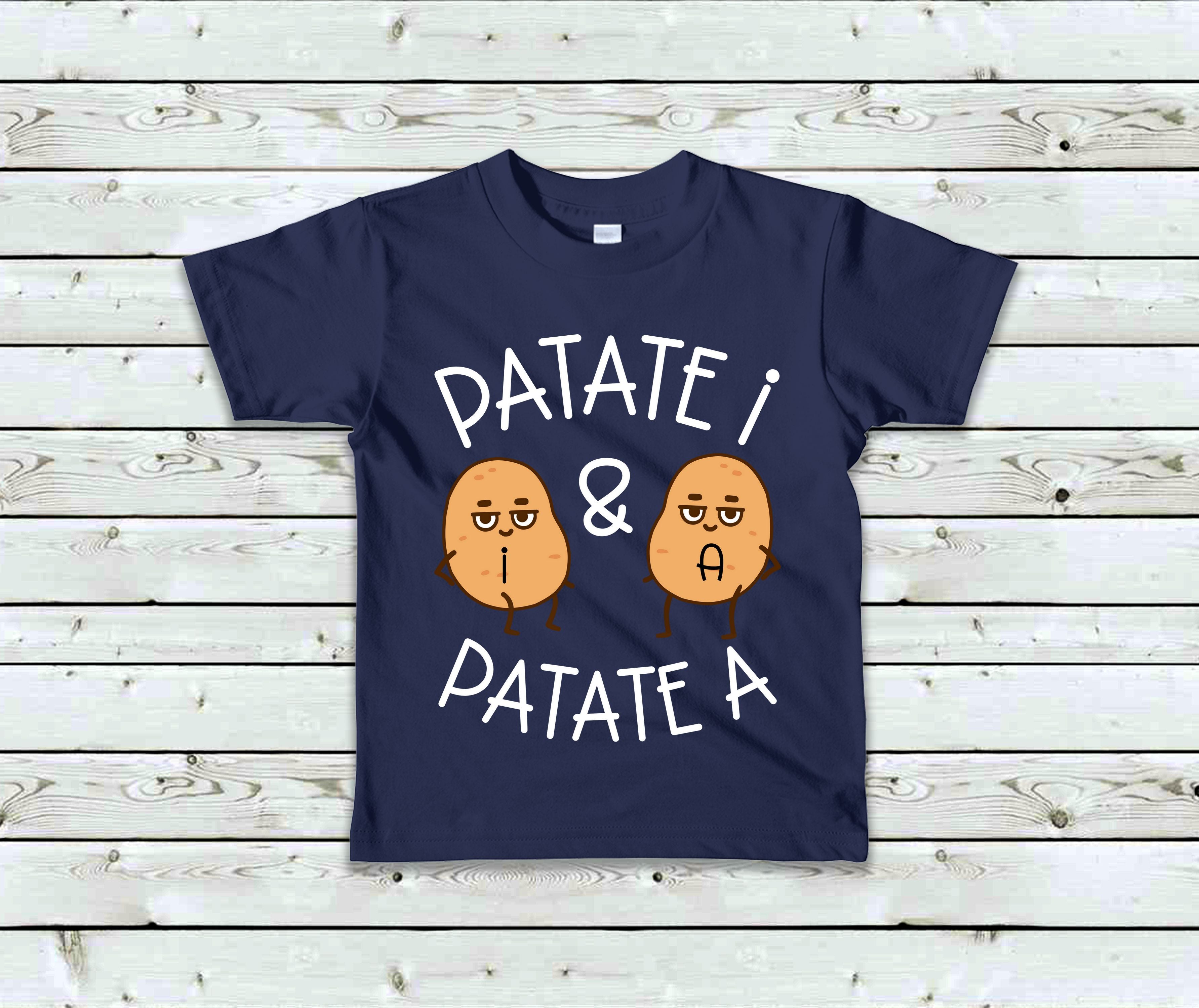 T-Shirt Patate i et Patate A