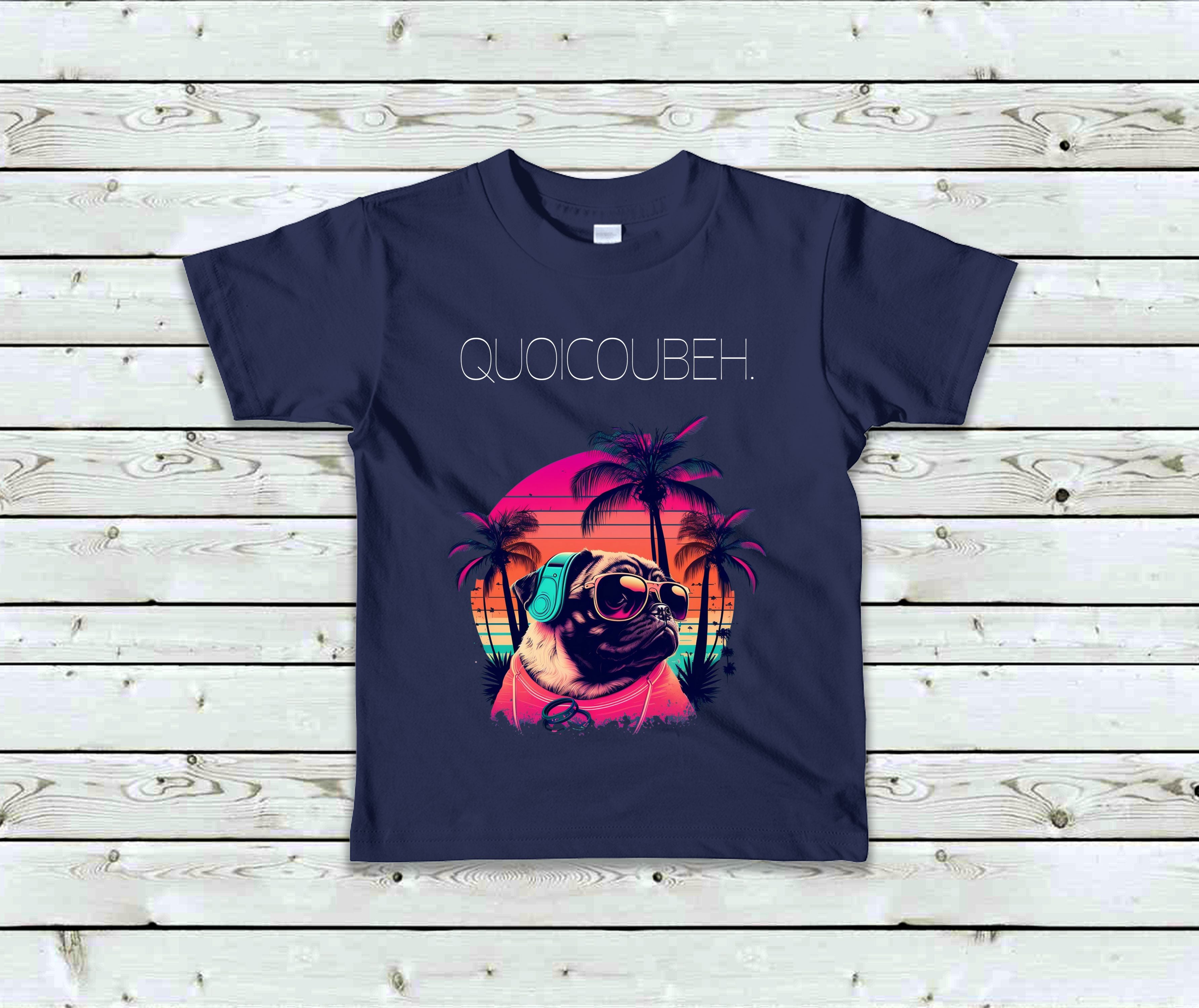 T-Shirt Enfant Quoicoubeh Pug