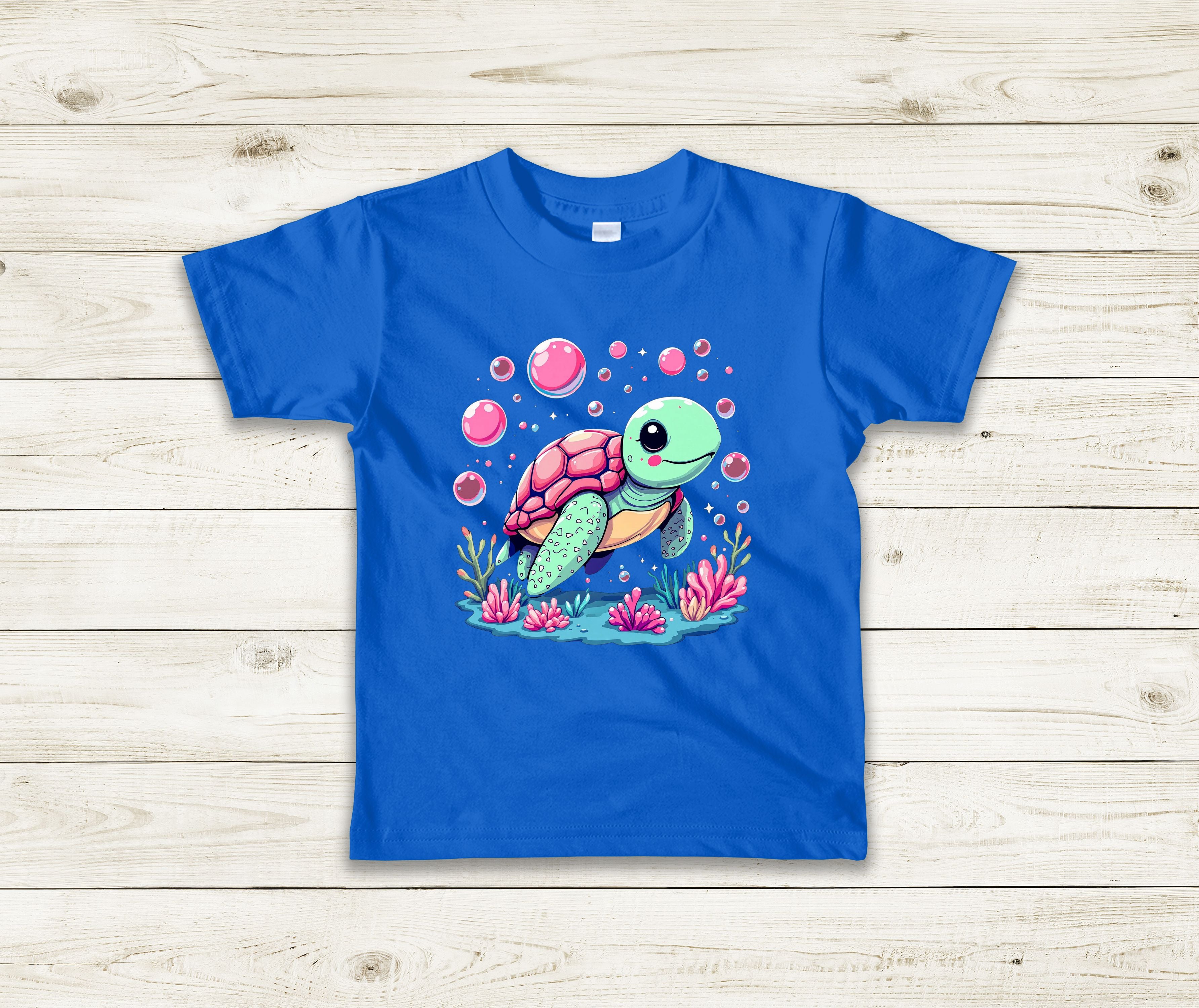 T-Shirt La tortue et ses bulles