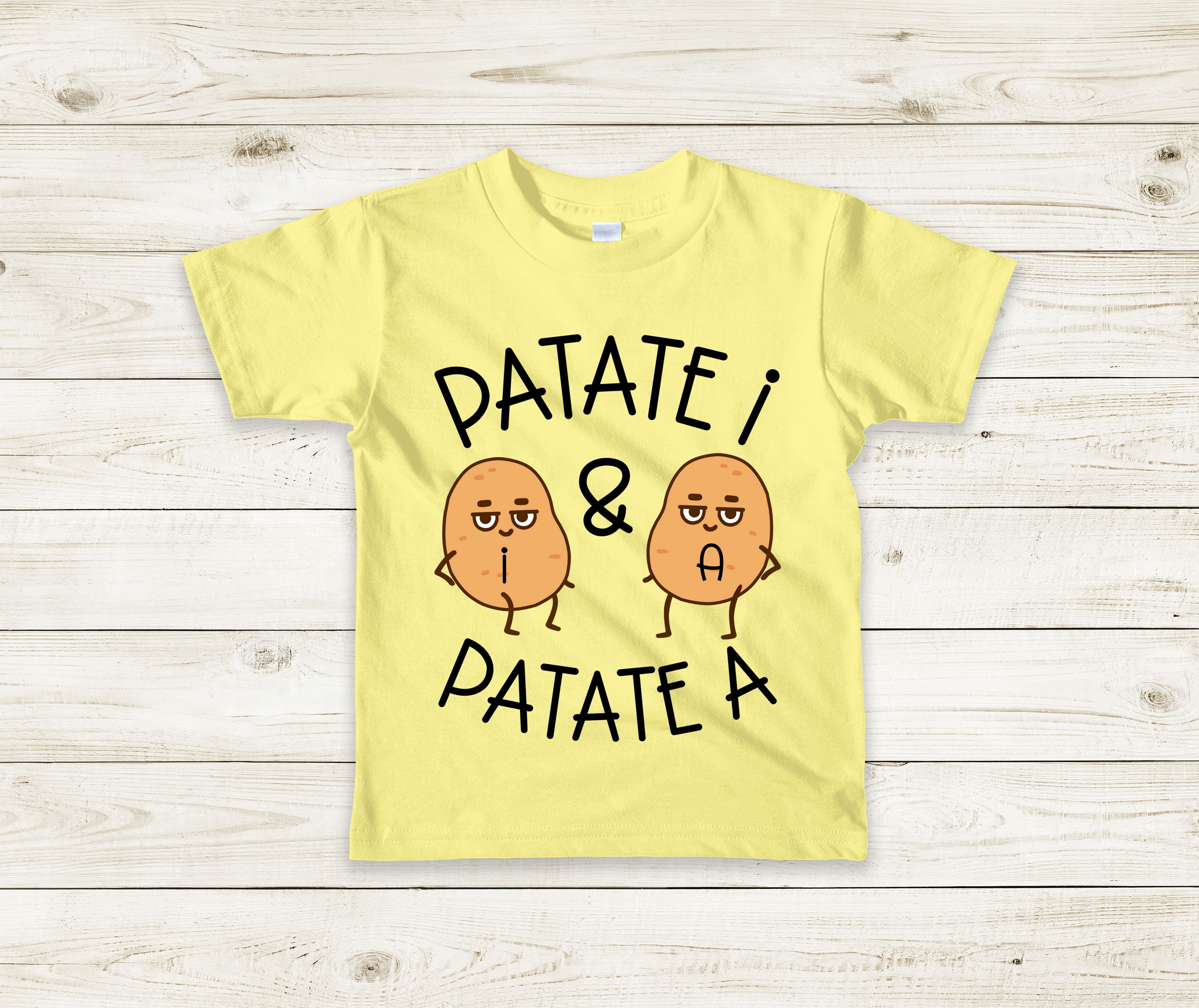 T-Shirt Patate i et Patate A