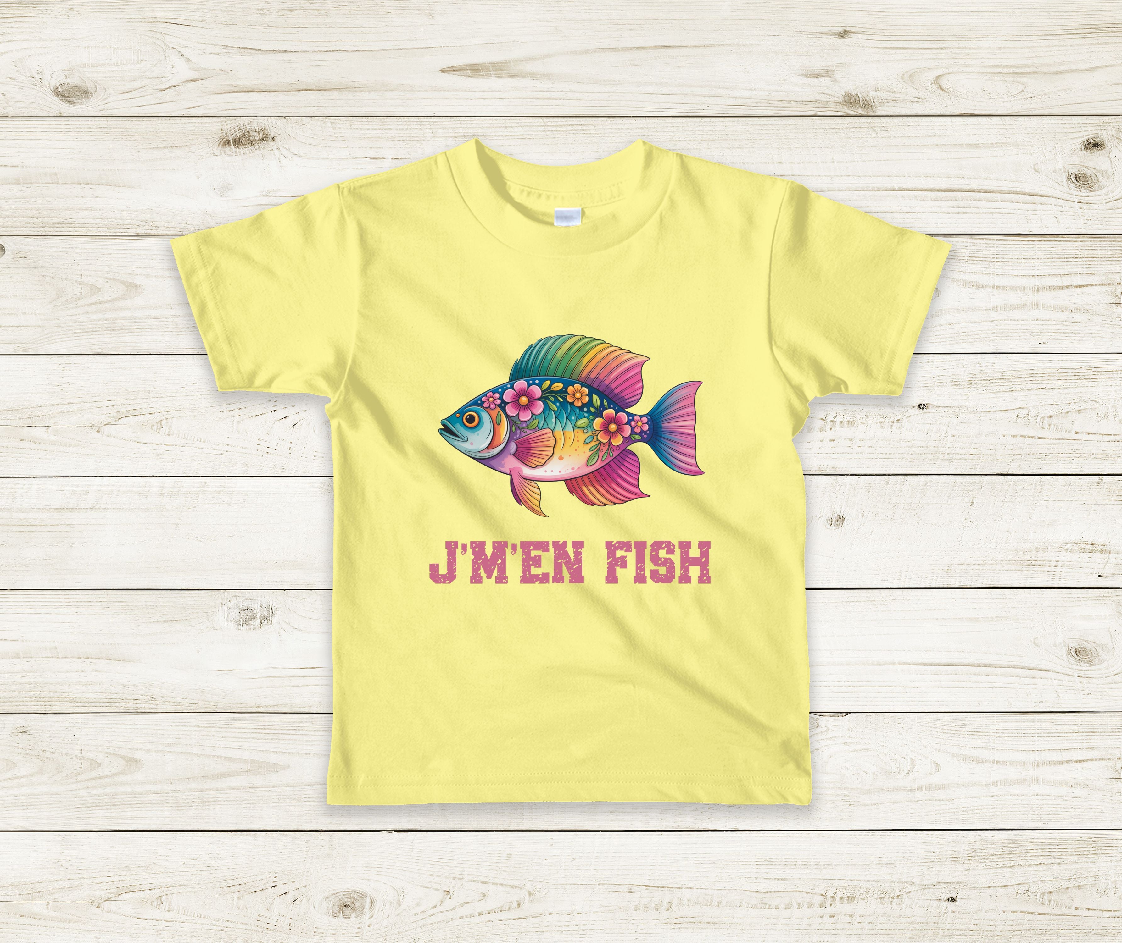 T-Shirt Enfant J'm'en Fish