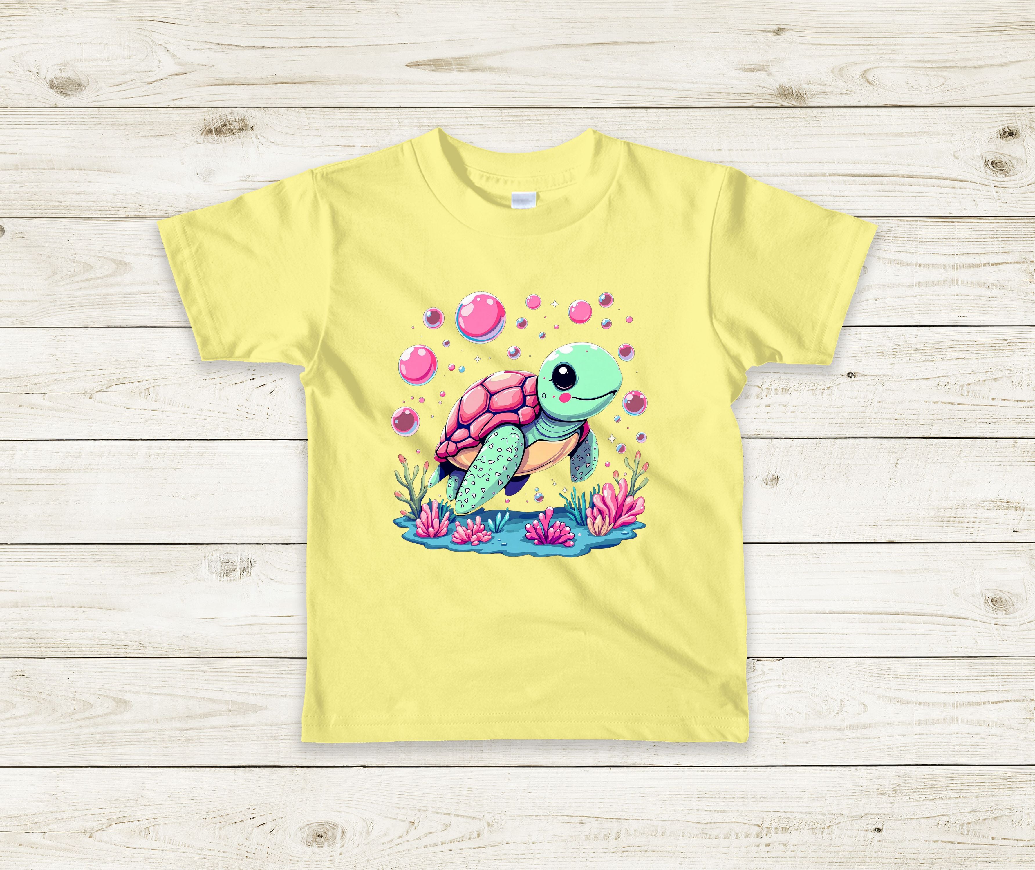 T-Shirt La tortue et ses bulles