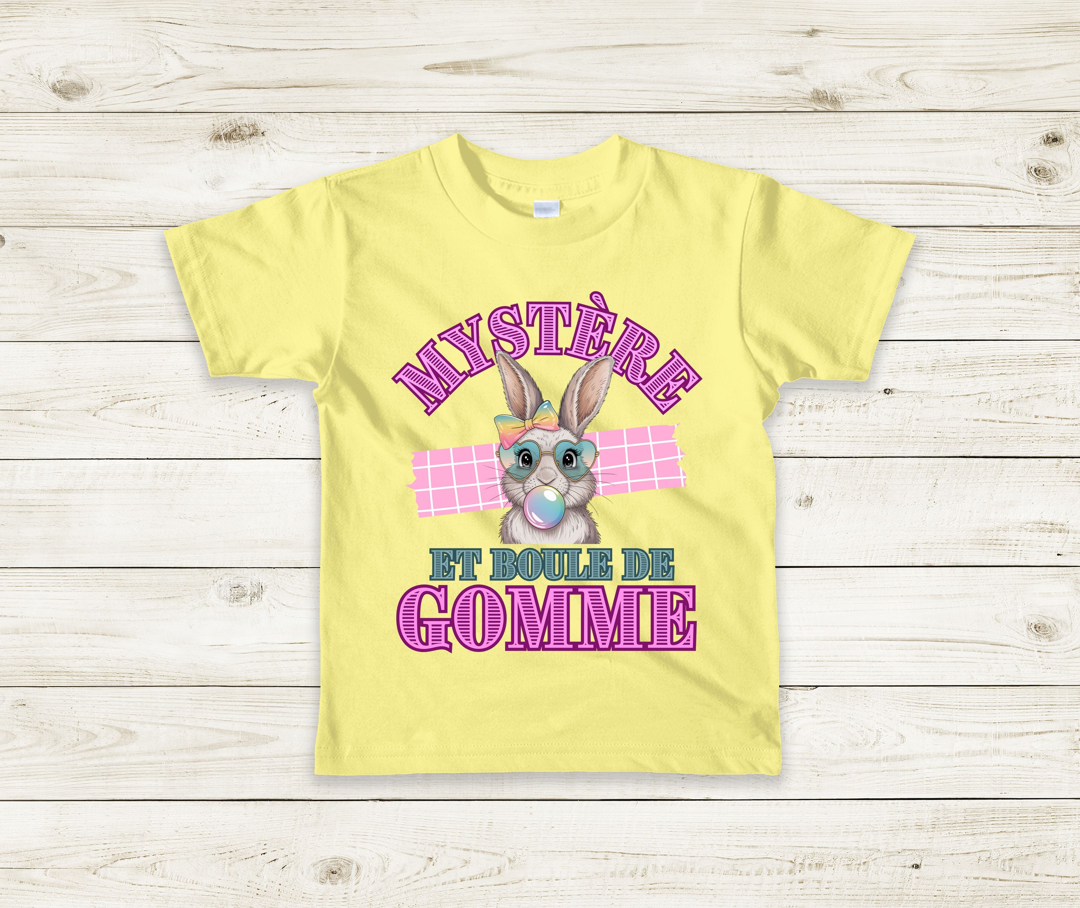 T-Shirt Enfant Mystère et boule de gomme