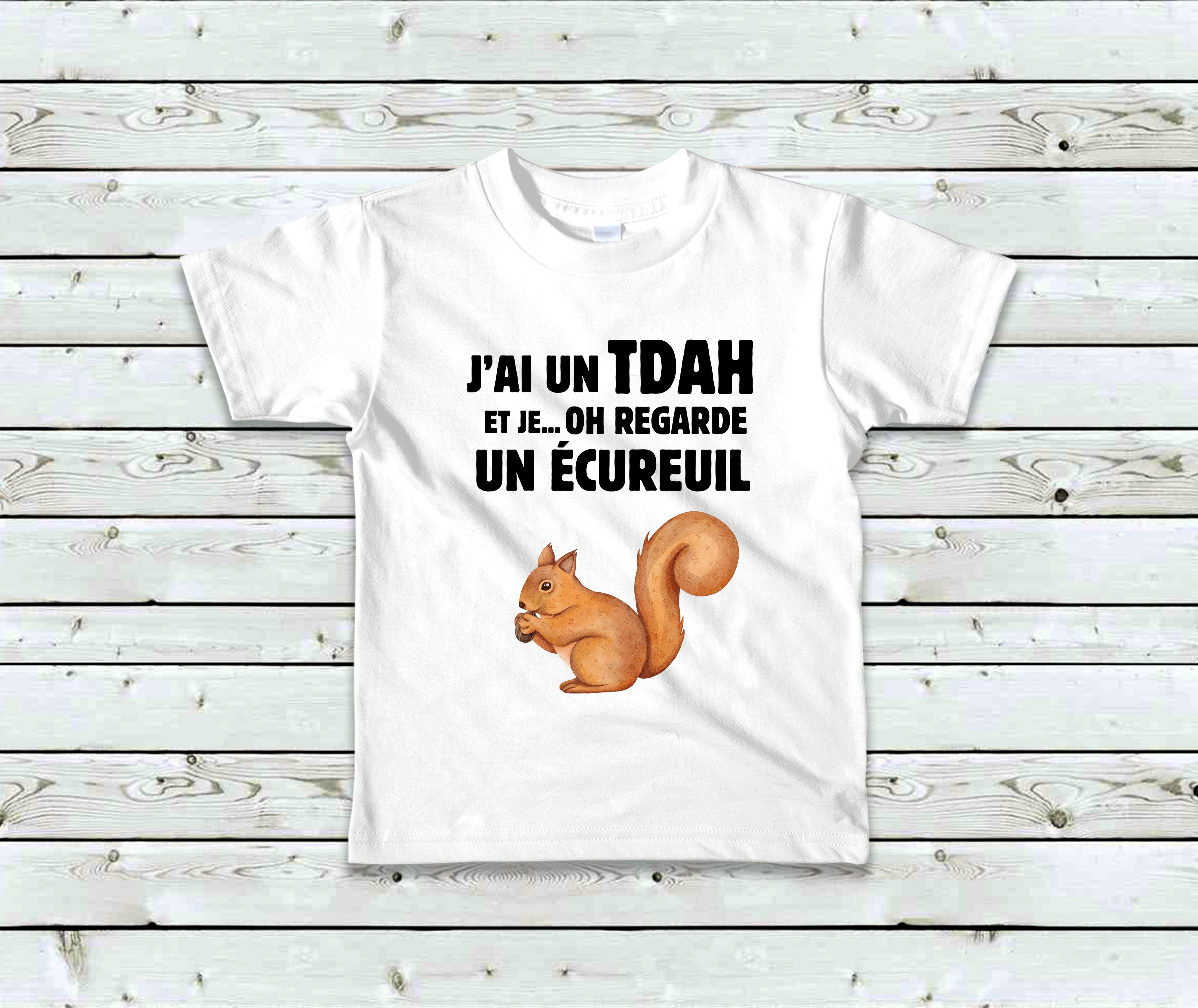 T-Shirt Enfant J'ai un TDAH