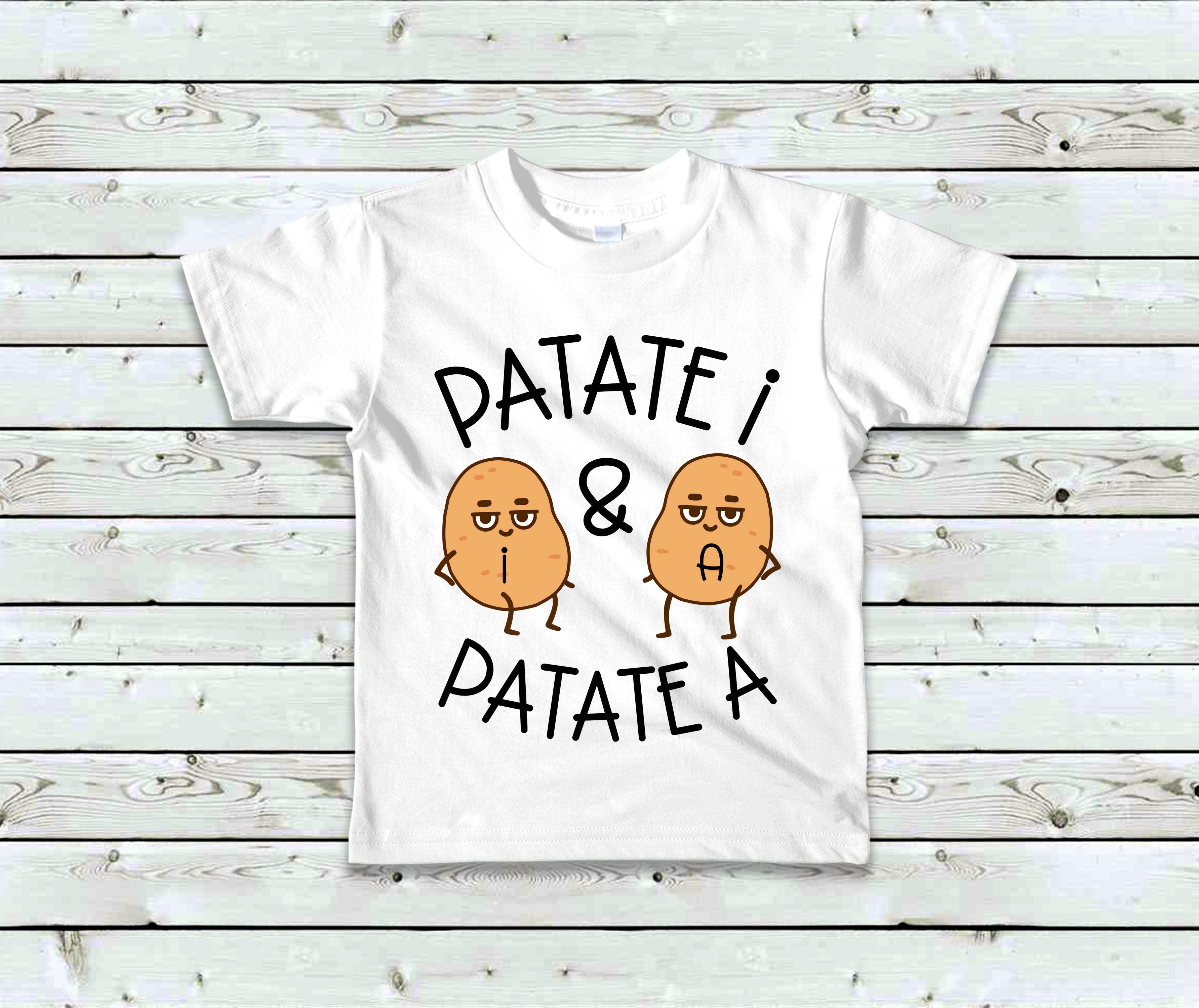 T-Shirt Patate i et Patate A