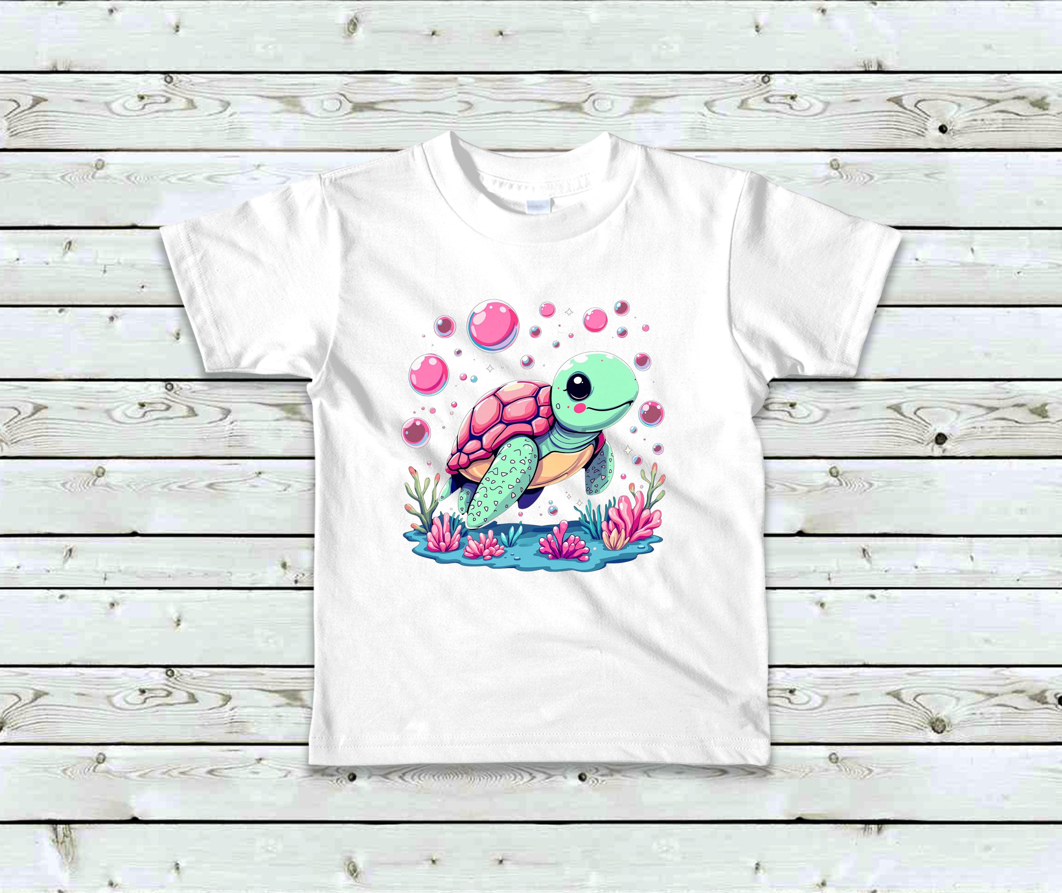 T-Shirt La tortue et ses bulles