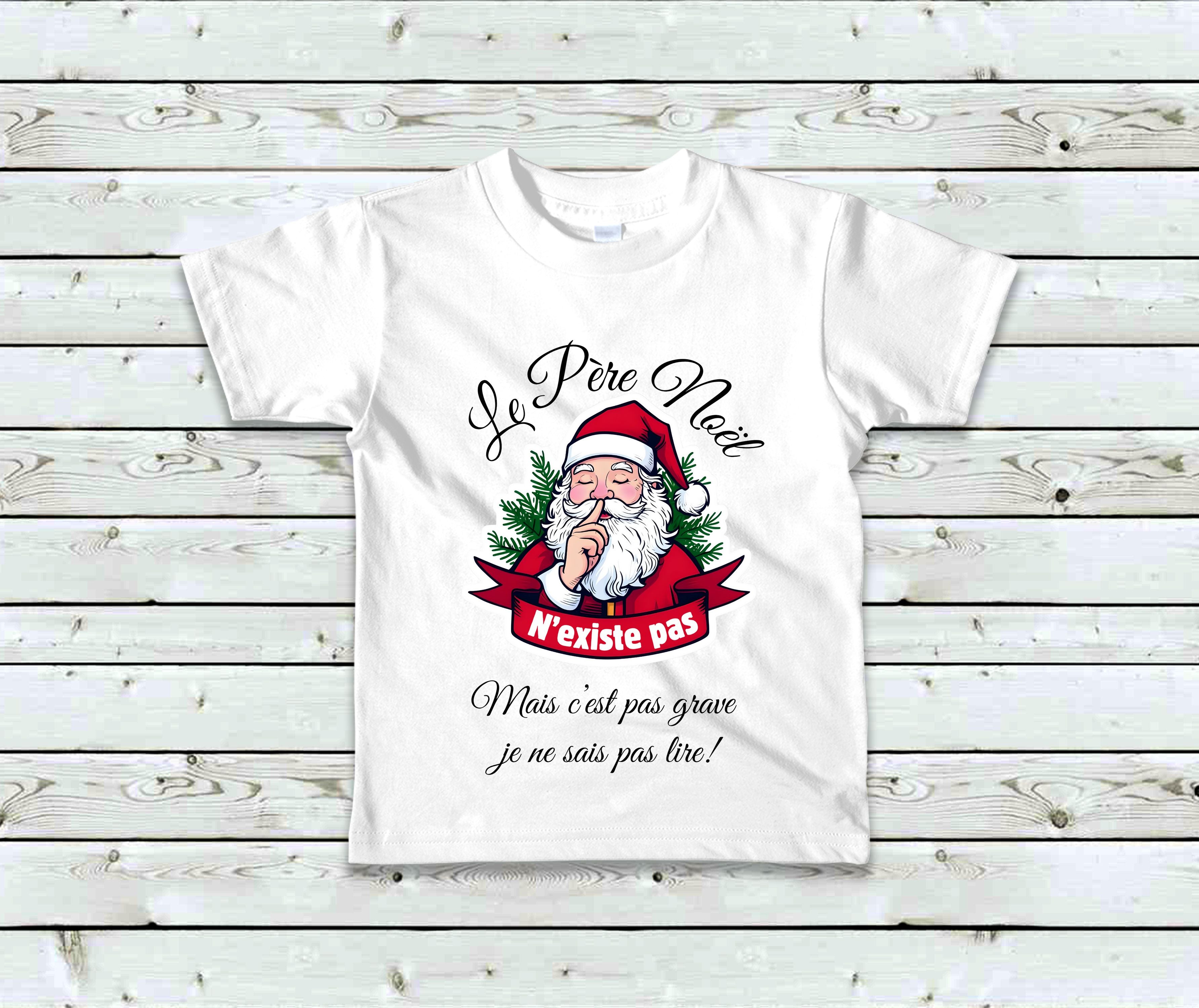 T-Shirt Enfant Le Père Noël N'existe pas