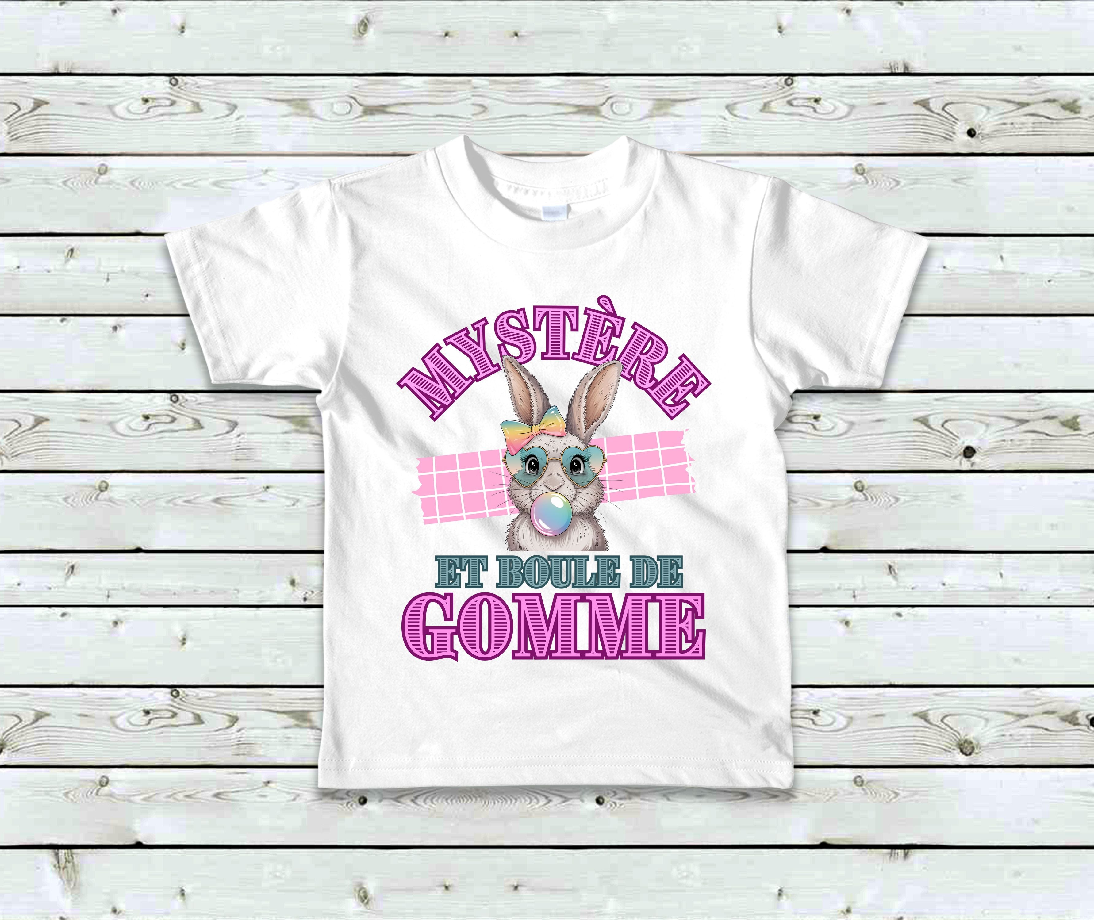 T-Shirt Enfant Mystère et boule de gomme
