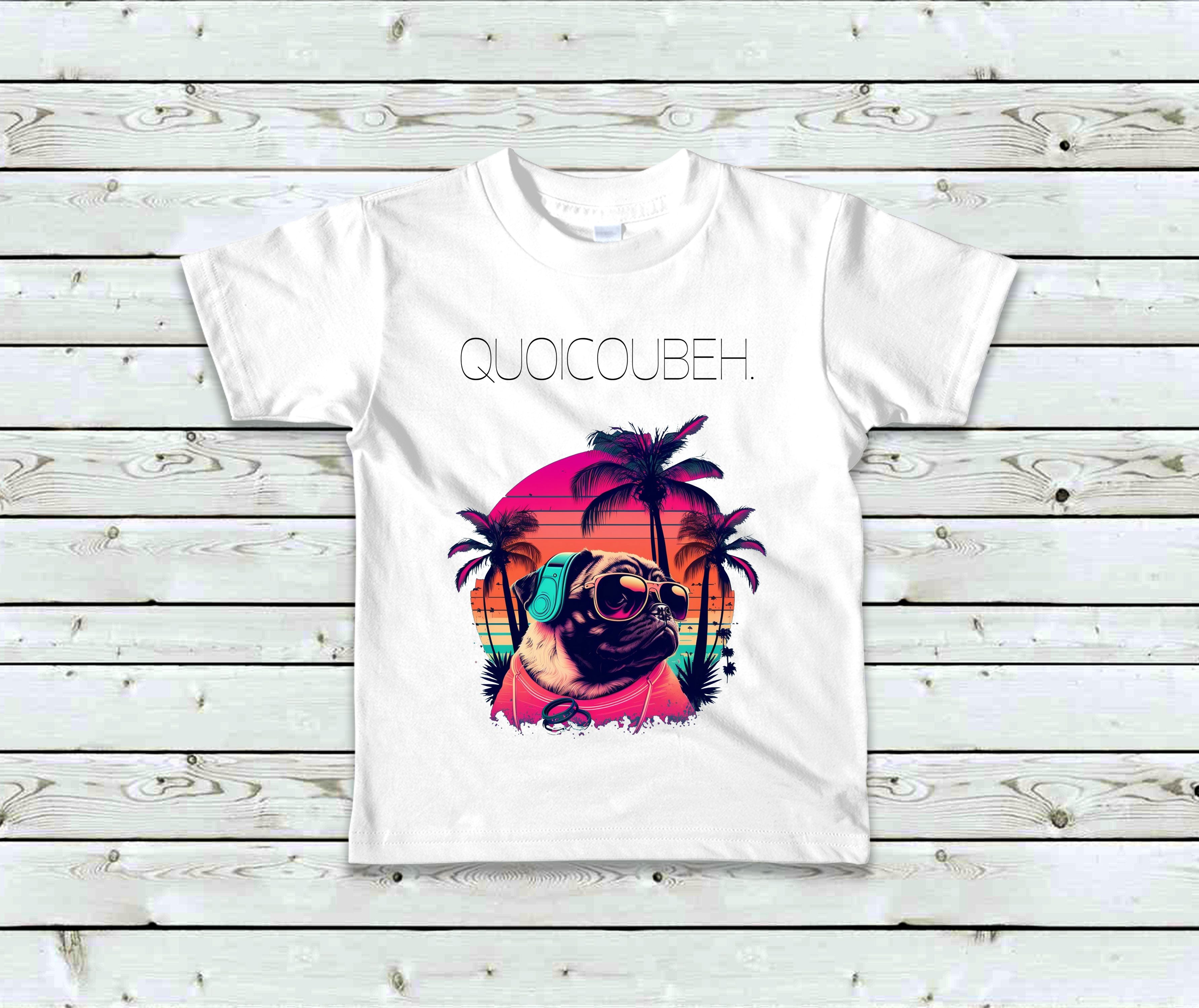 T-Shirt Enfant Quoicoubeh Pug