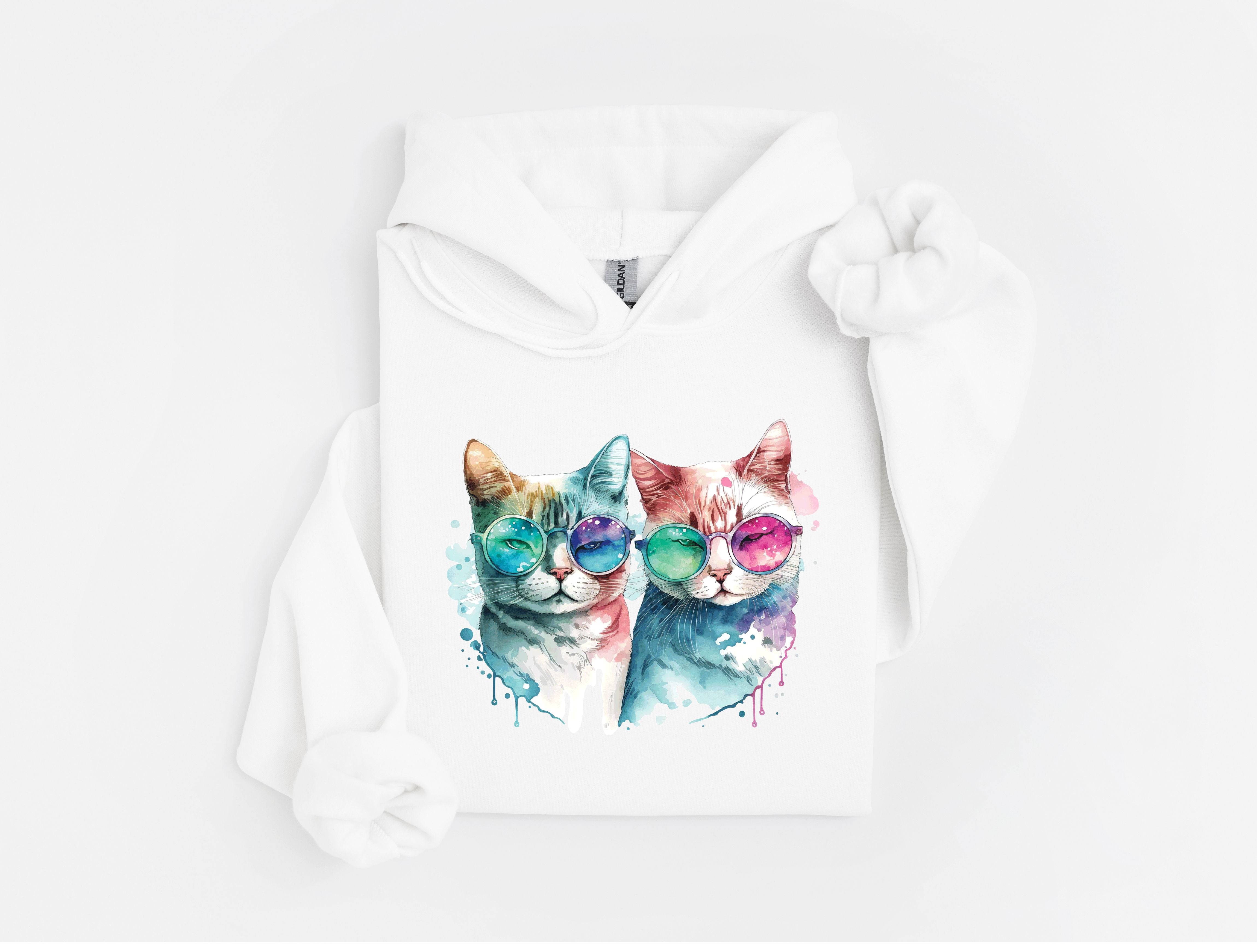 Coton Ouaté Enfant Chats colorés