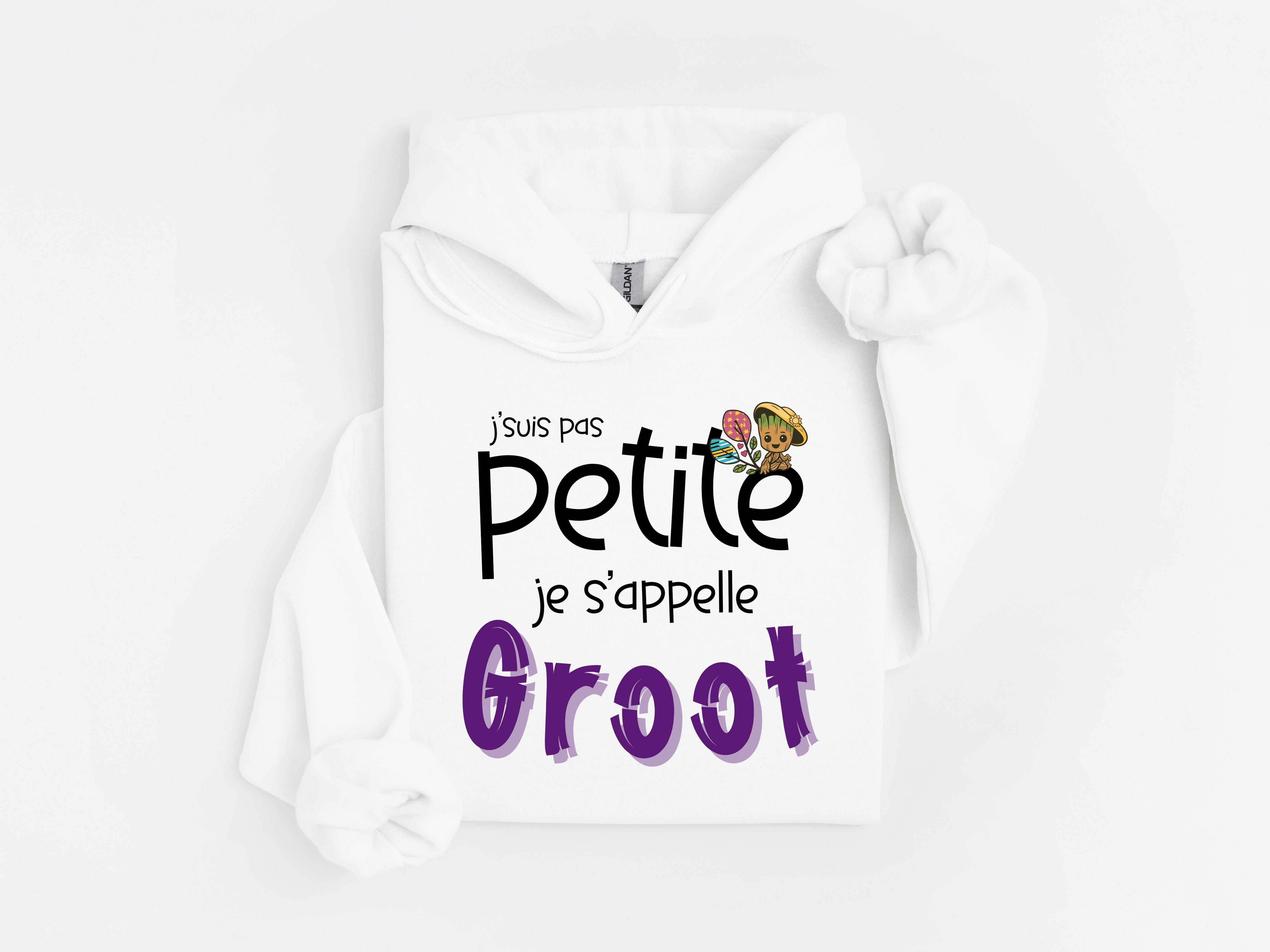 Coton Ouaté Enfant Je s'appelle Groot