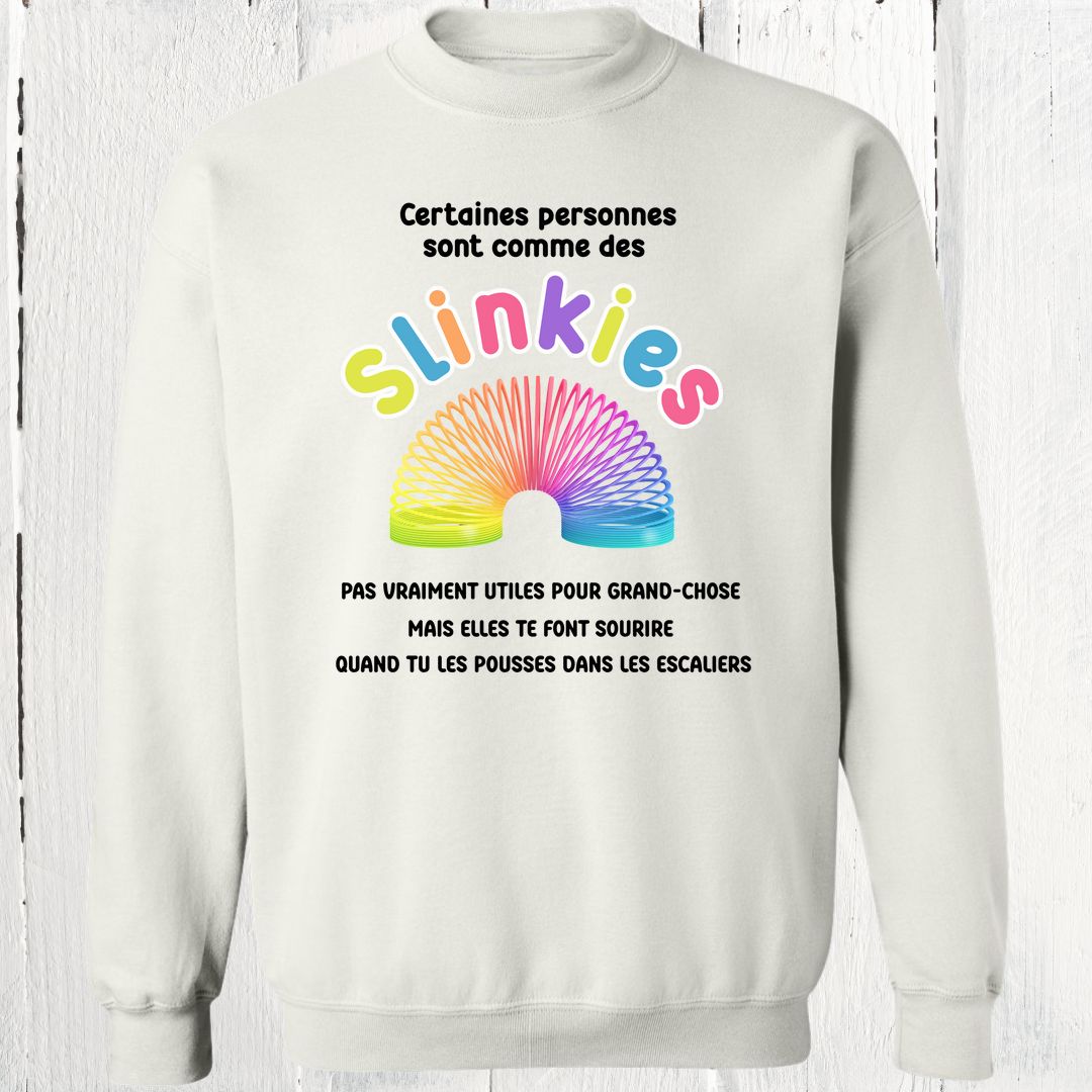 Crewneck Comme des Slinkies