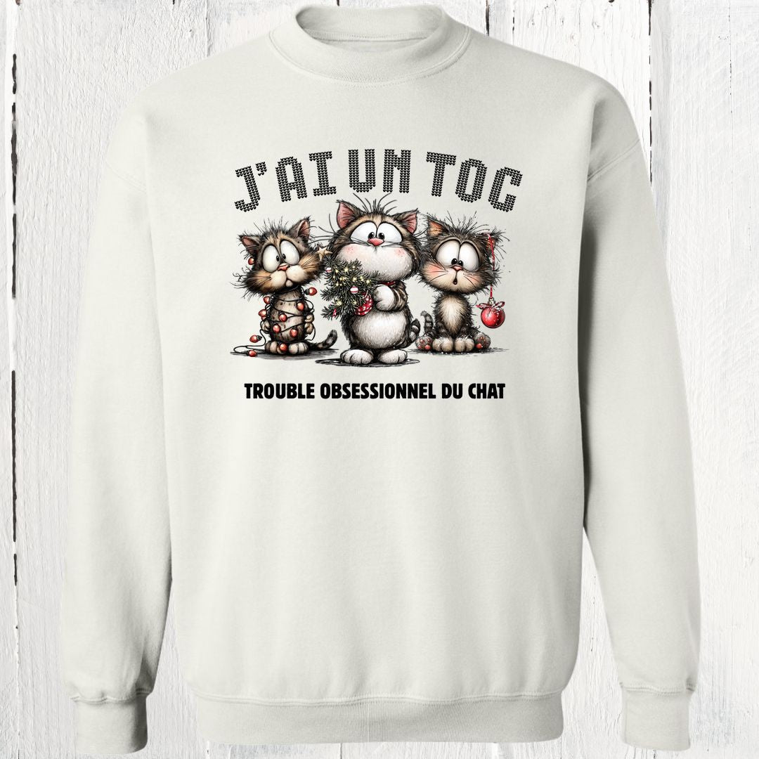 Crewneck J'ai Un Toc Édition Noël