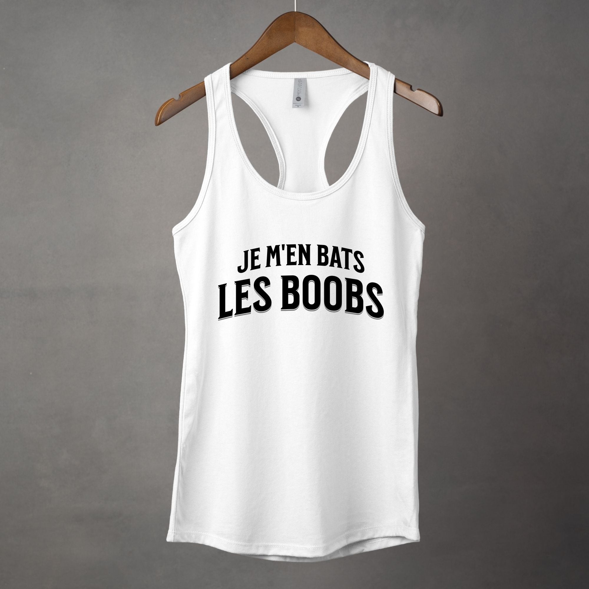 Camisole Je m'en bats les boobs