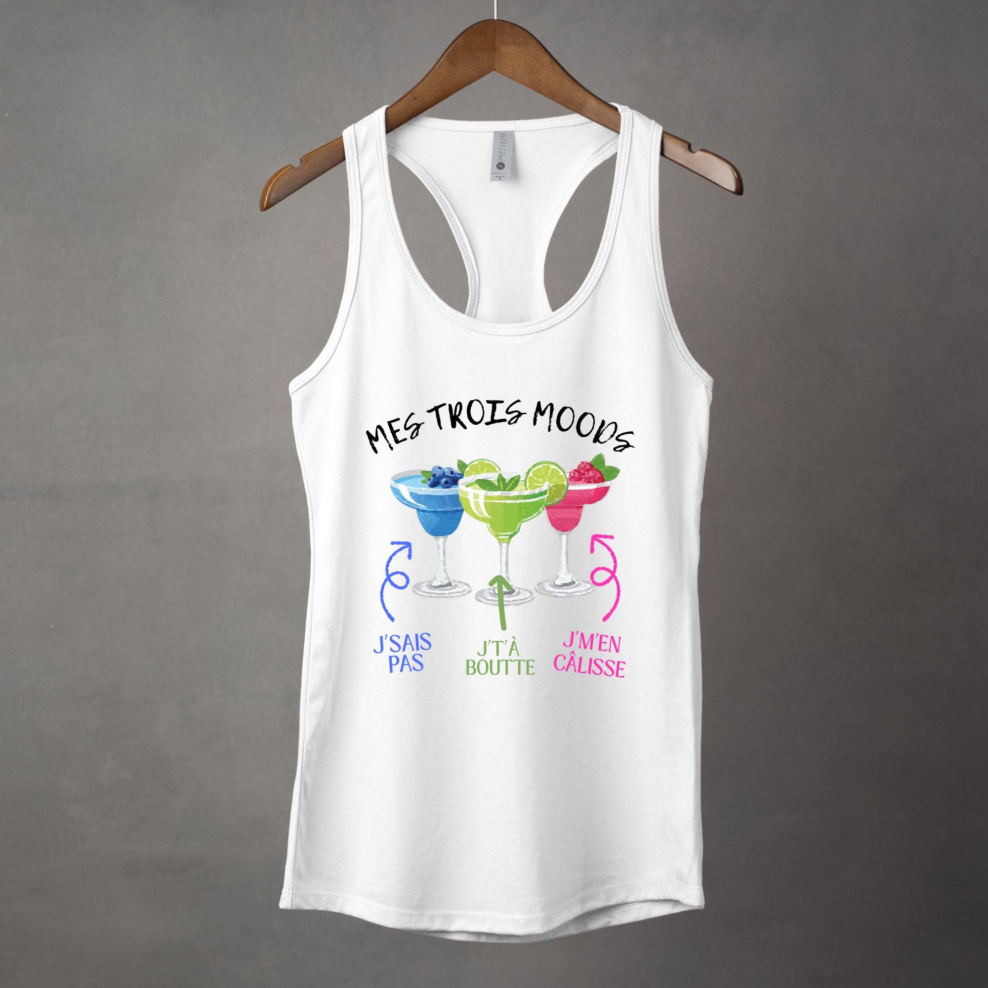 Camisole Mes trois moods cocktails