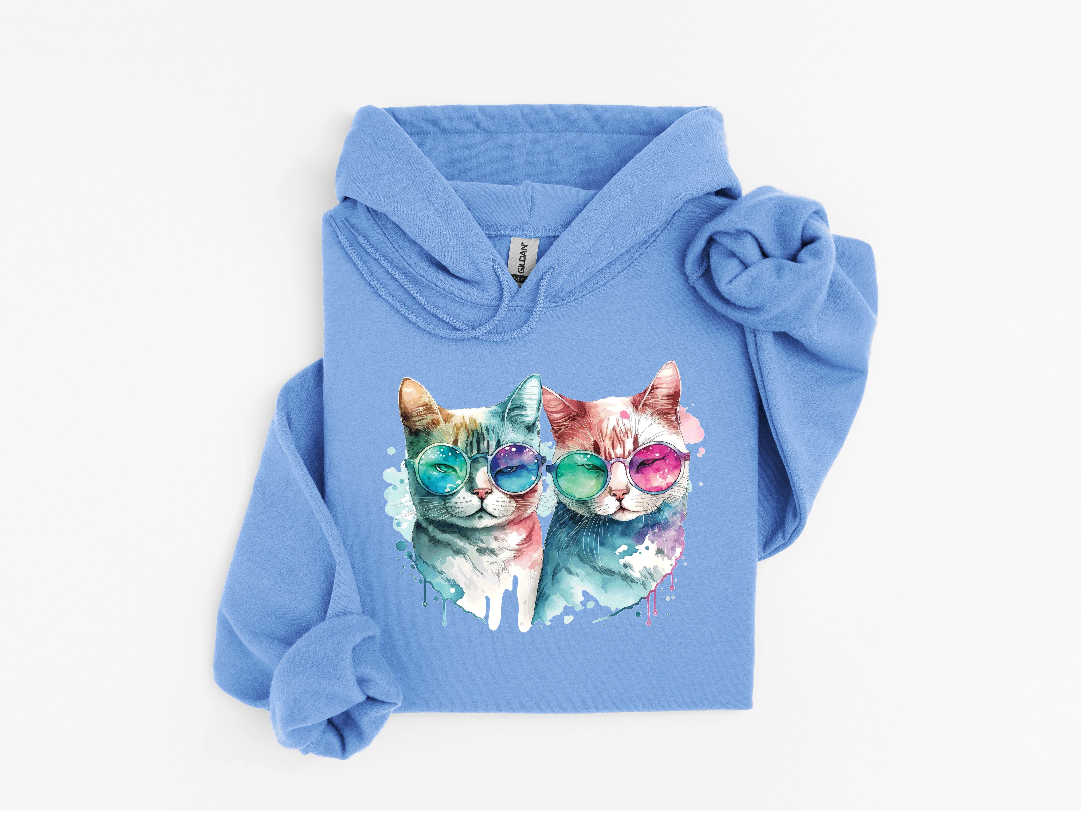 Coton Ouaté Enfant Chats colorés