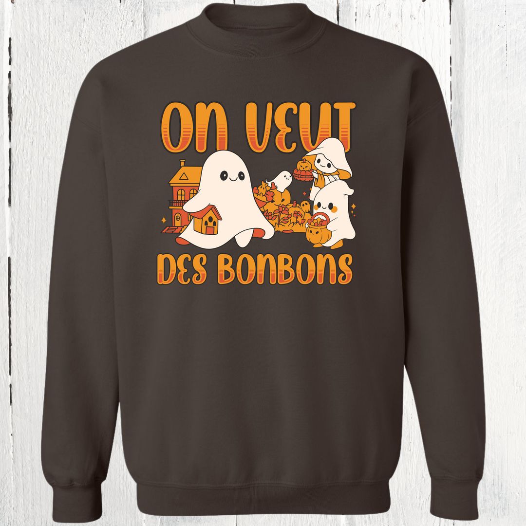 Crewneck On veut des bonbons