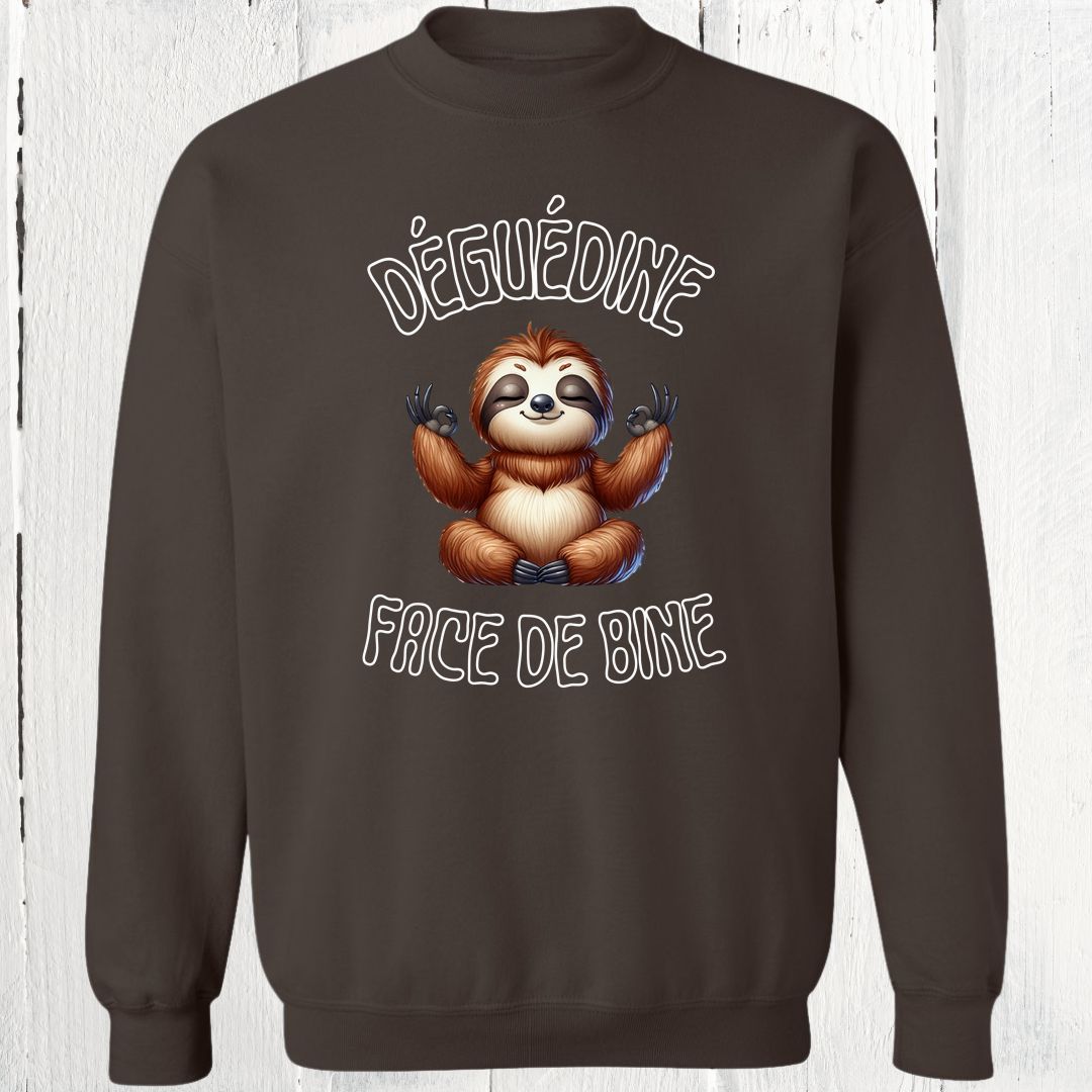 Crewneck Déguédine face de bine