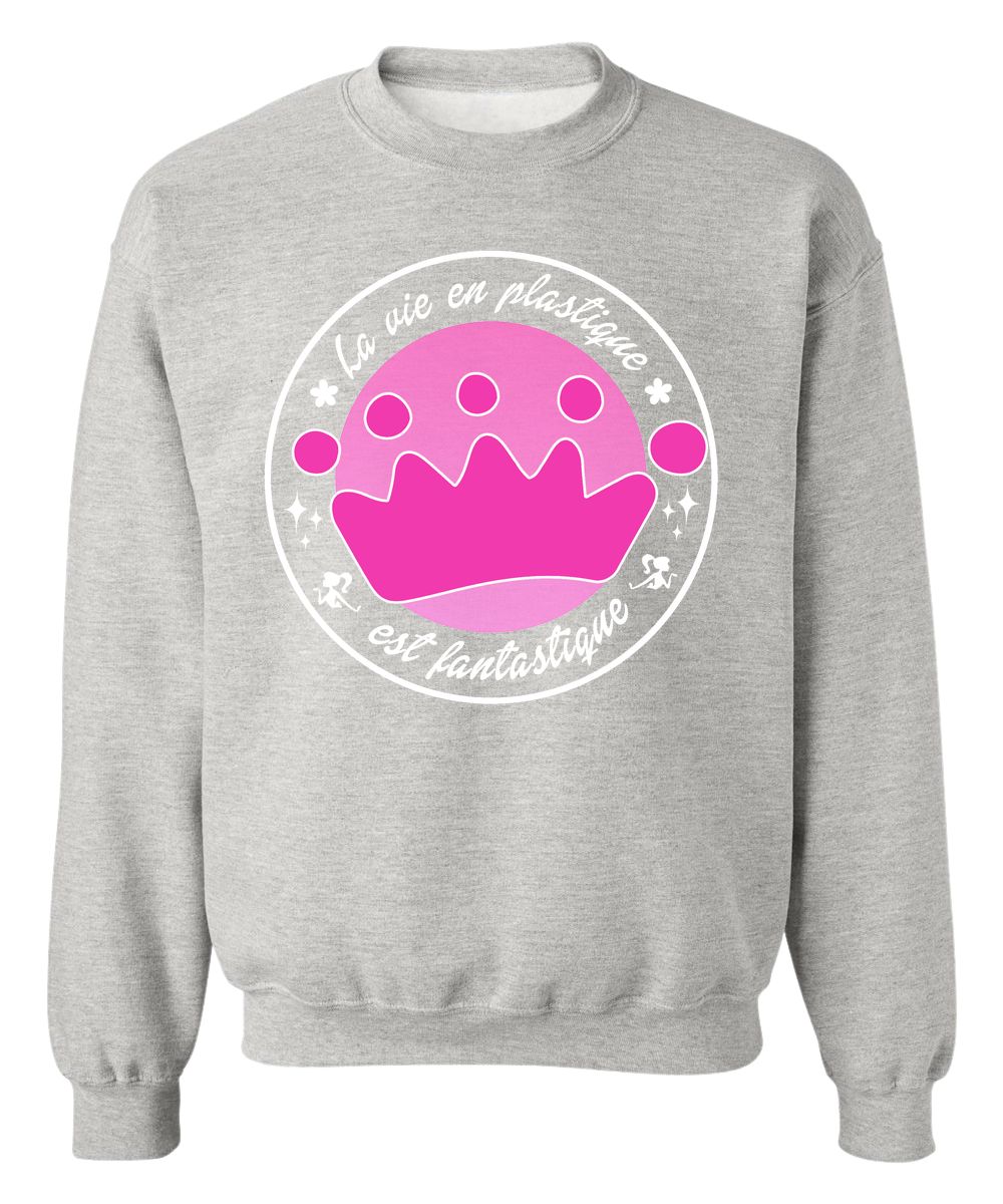 Crewneck La vie en plastique est fantastique