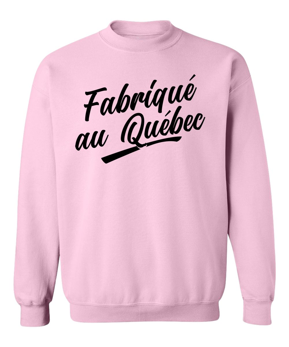 Crewneck Fabriqué au Québec
